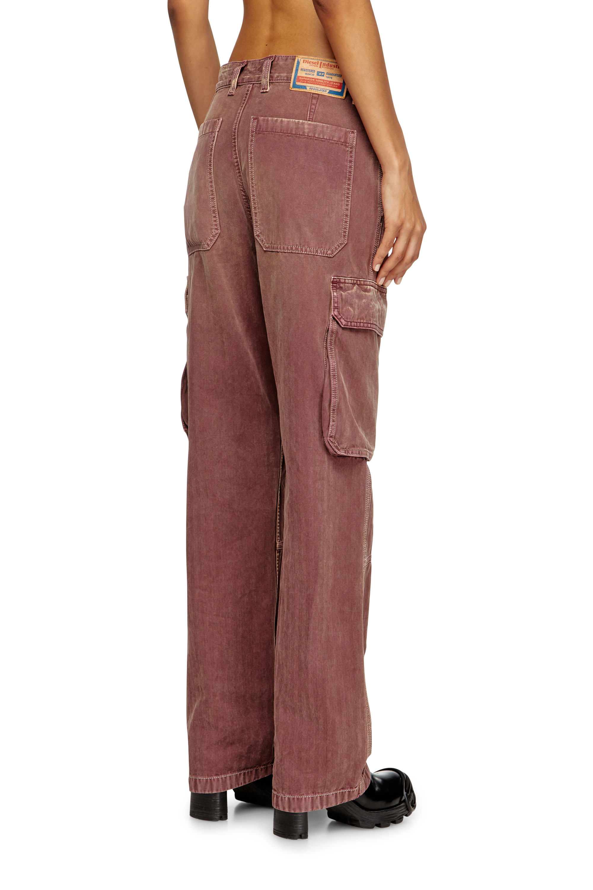 Diesel - Regular Jeans D-Pot 09M93 Donna, Marrone - Image 4