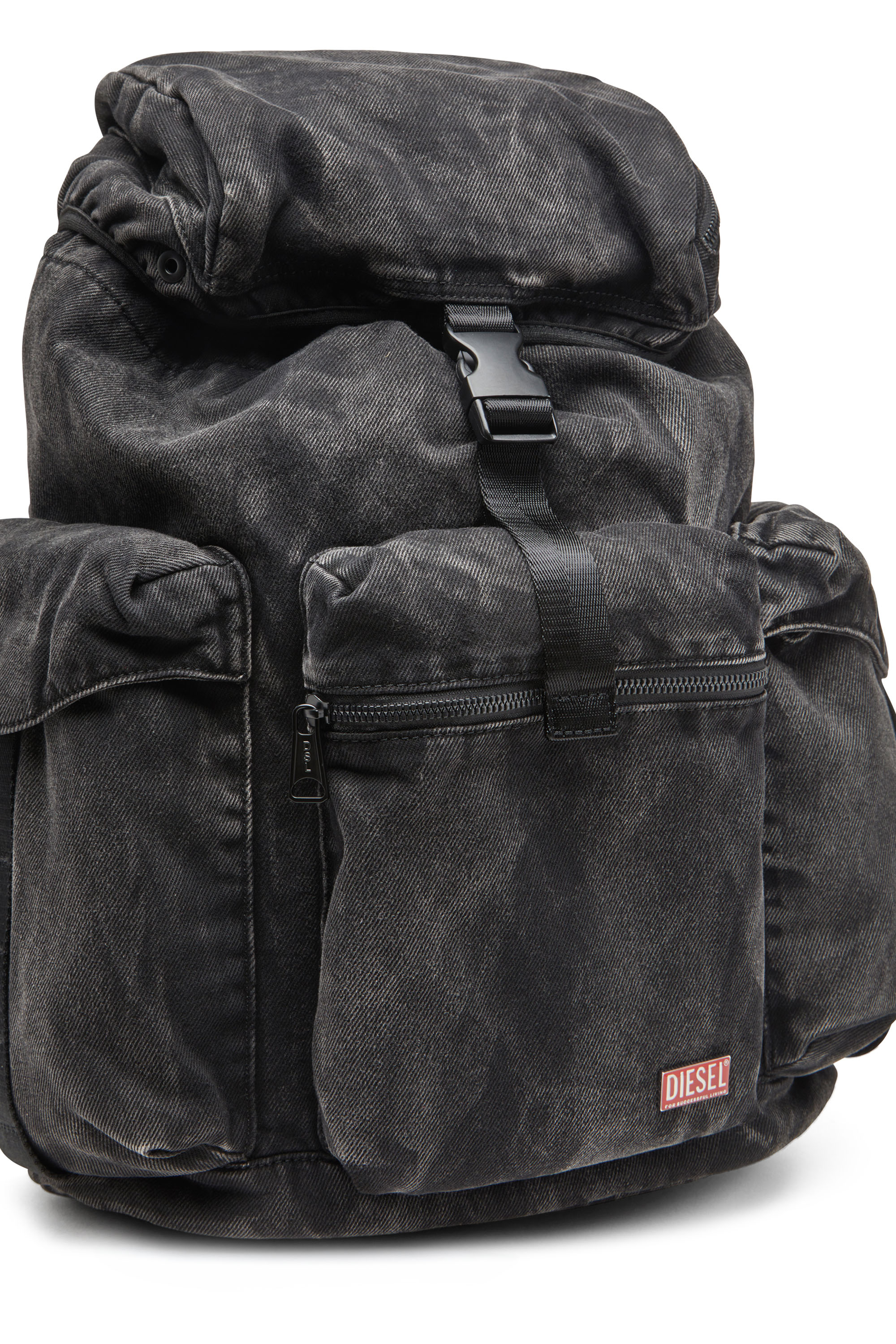 Diesel - UTLT BACKPACK, Nero - Image 5