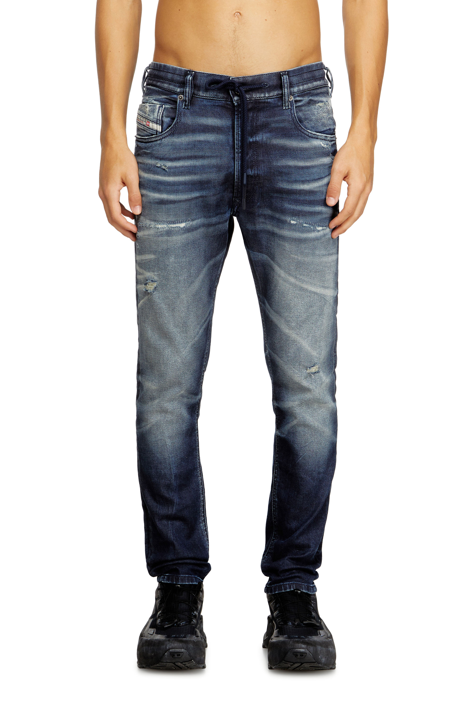 Regular 2032 D-Krooley Joggjeans® 068UD, Blu Scuro Diesel - Regular 2032 D-Krooley Joggjeans® 068UD Uomo, Blu Scuro - Image 3
