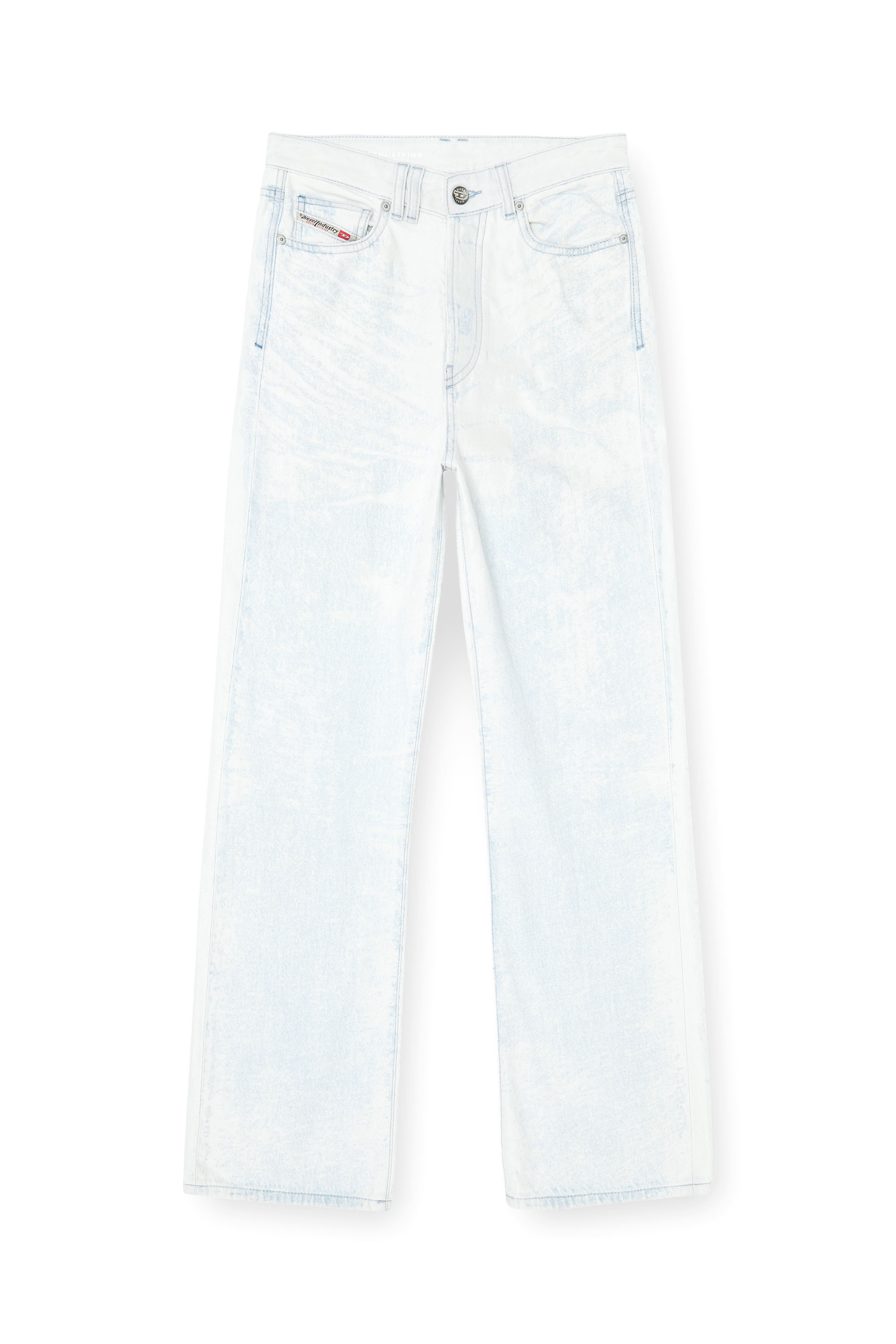 Diesel - Regular Jeans 1971 D-Sent 09Q16 Donna, Blu Chiaro - Image 2