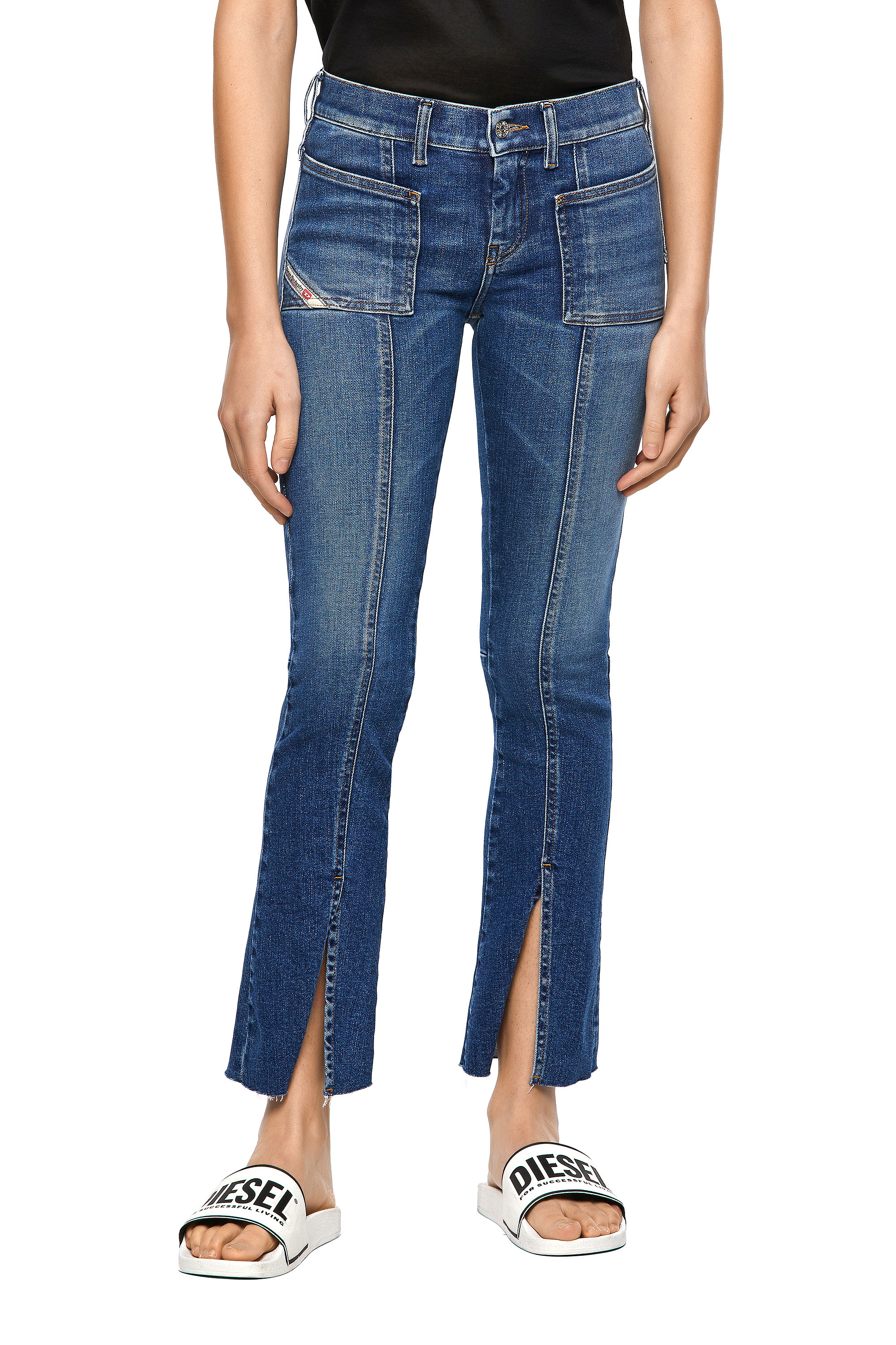 Slandy 009ZW, Blu medio - Jeans