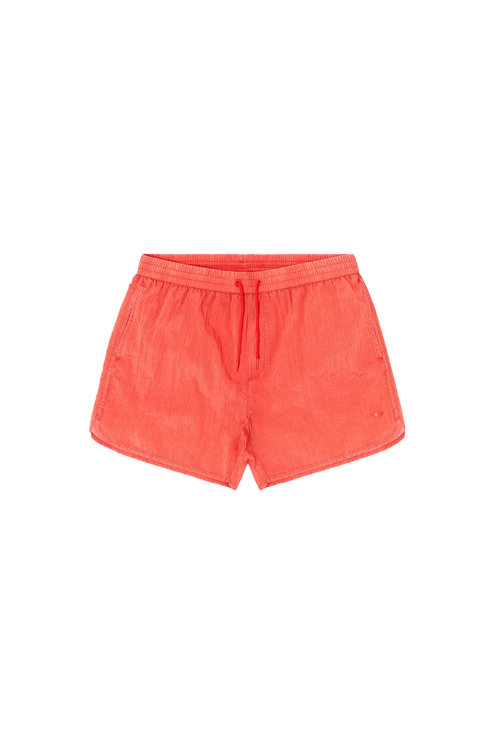 Diesel - OLIVER-30-D-POP, Pantaloncini da mare in ripstop trattato Uomo in Rosso - 4