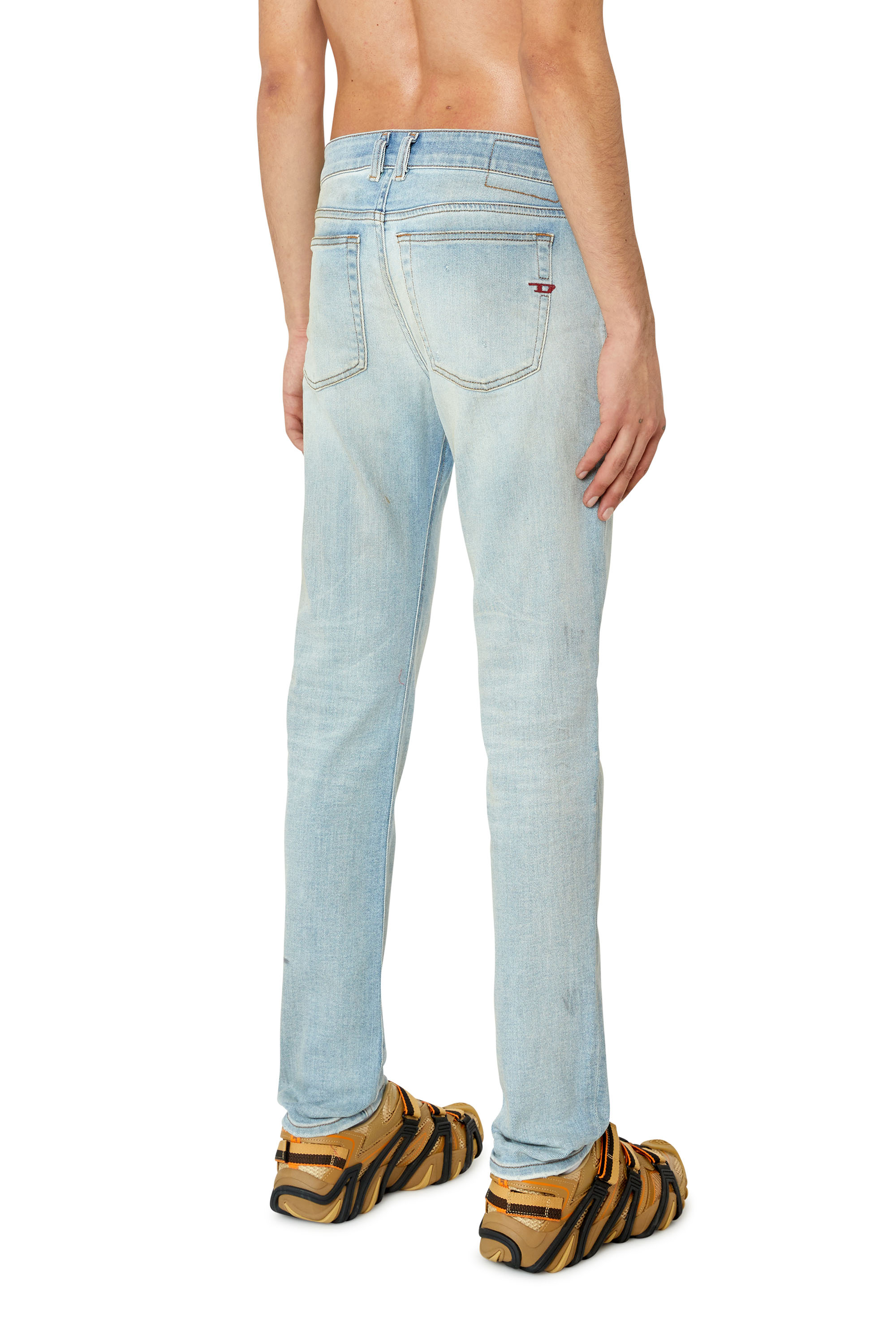 Diesel - 1979 Sleenker 09E89 Skinny Jeans, Blu Chiaro - Image 2