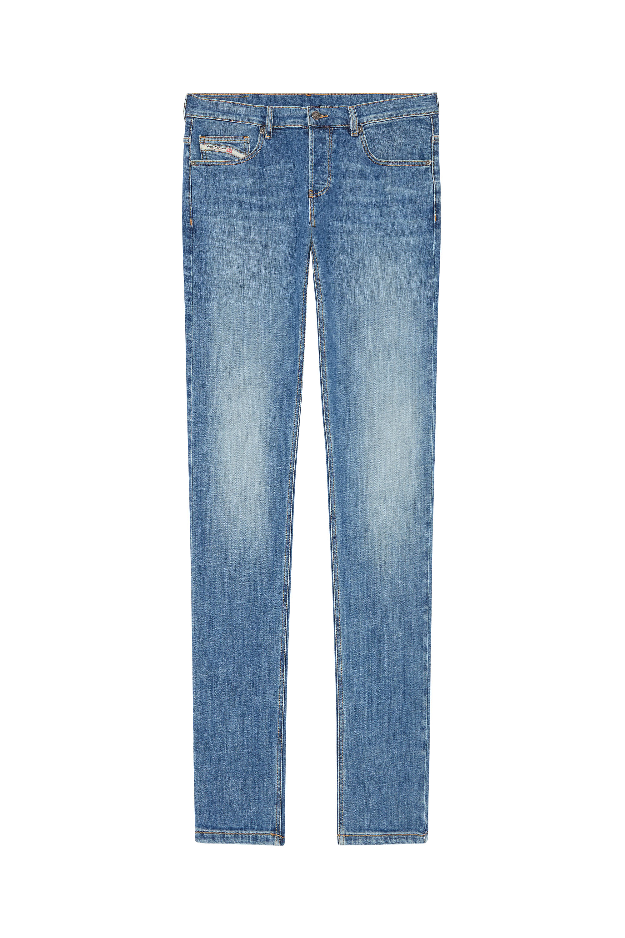 Diesel - D-Luster 0IHAT Slim Jeans, Blu medio - Image 6