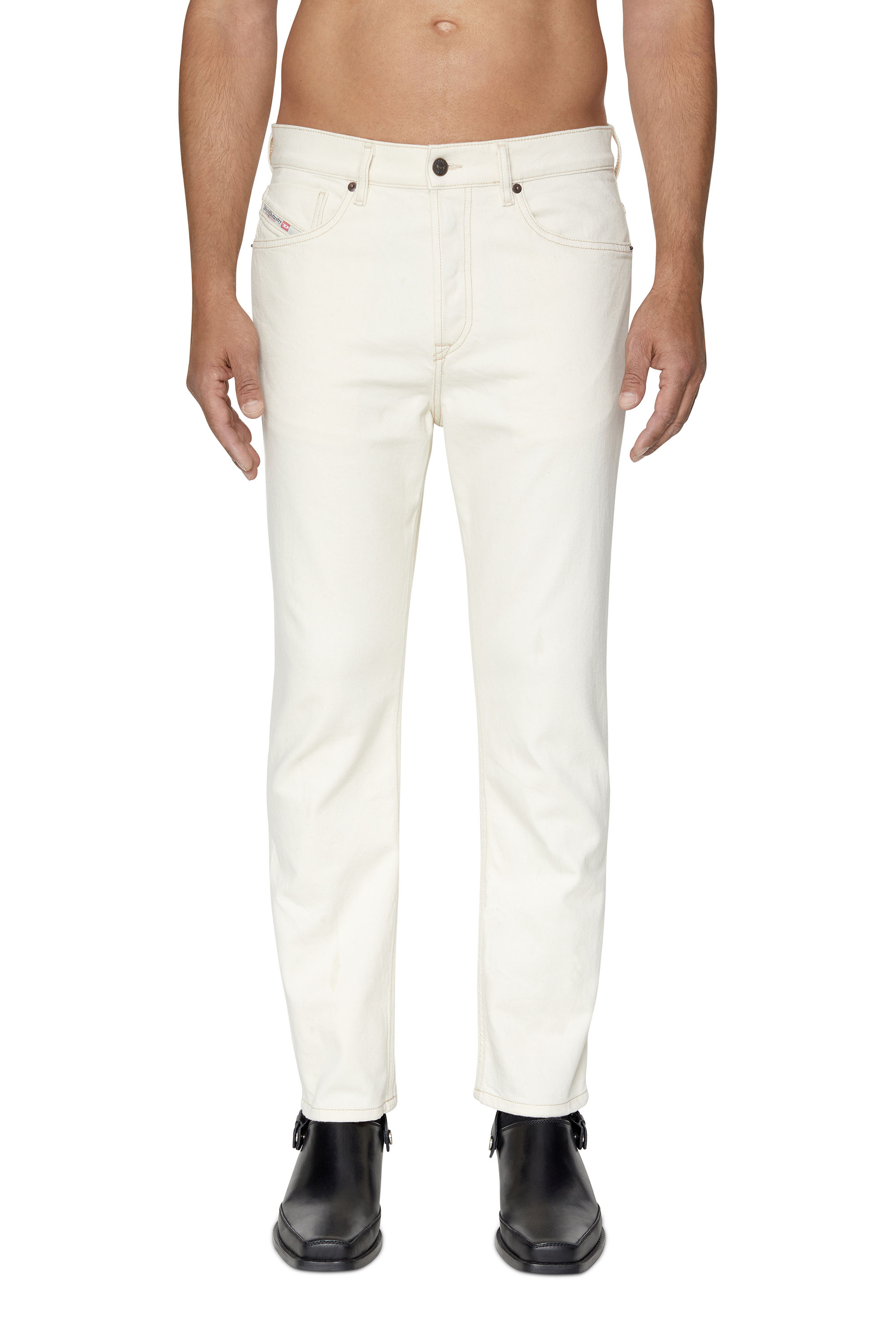 Diesel - 2005 D-FINING 09B94 Tapered Jeans, Bianco - Image 1