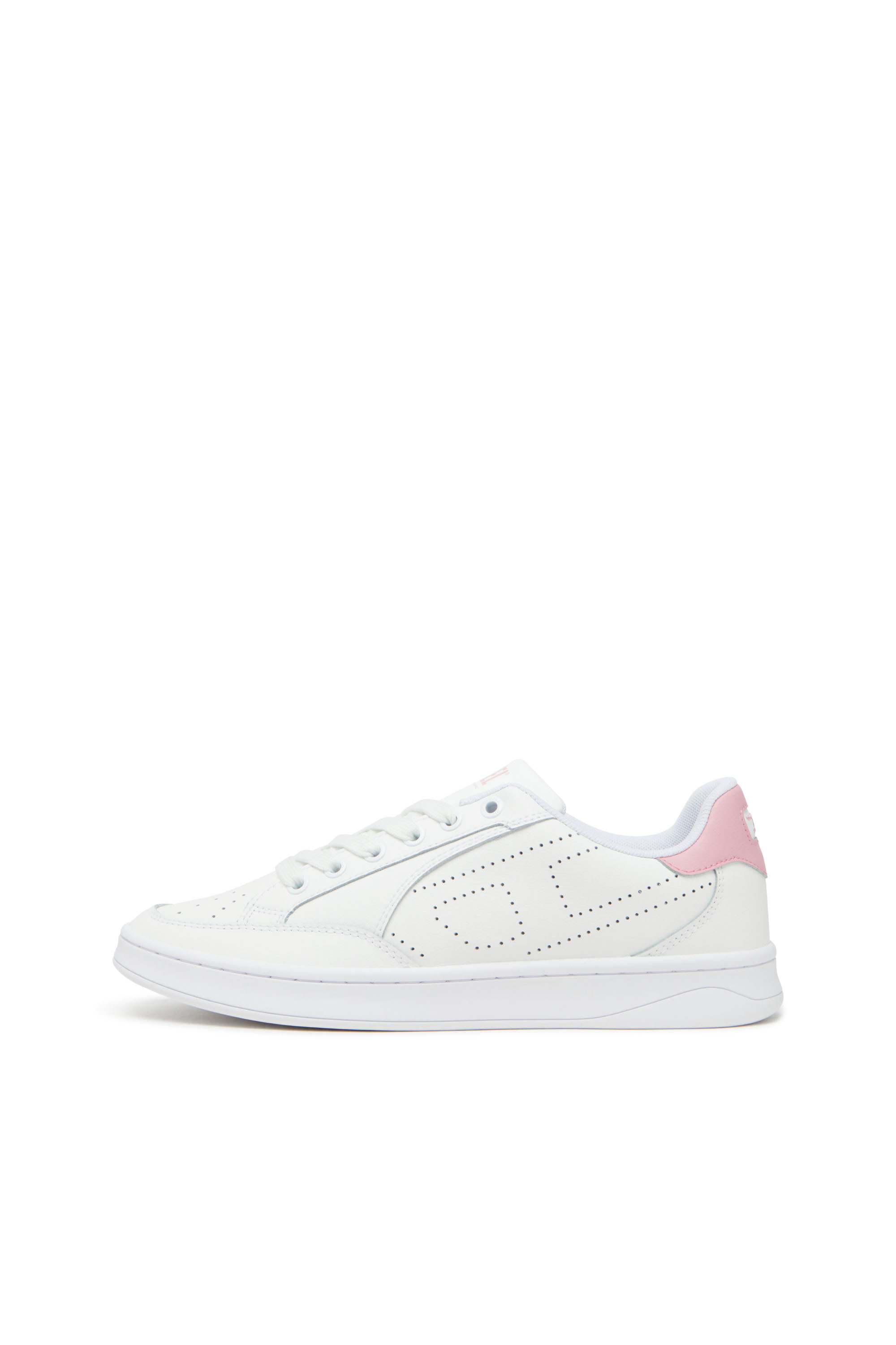 Diesel - S-DAKOTA LOW W, S-Dakota-Sneaker in pelle con logo perforato Donna in Multicolor - 7