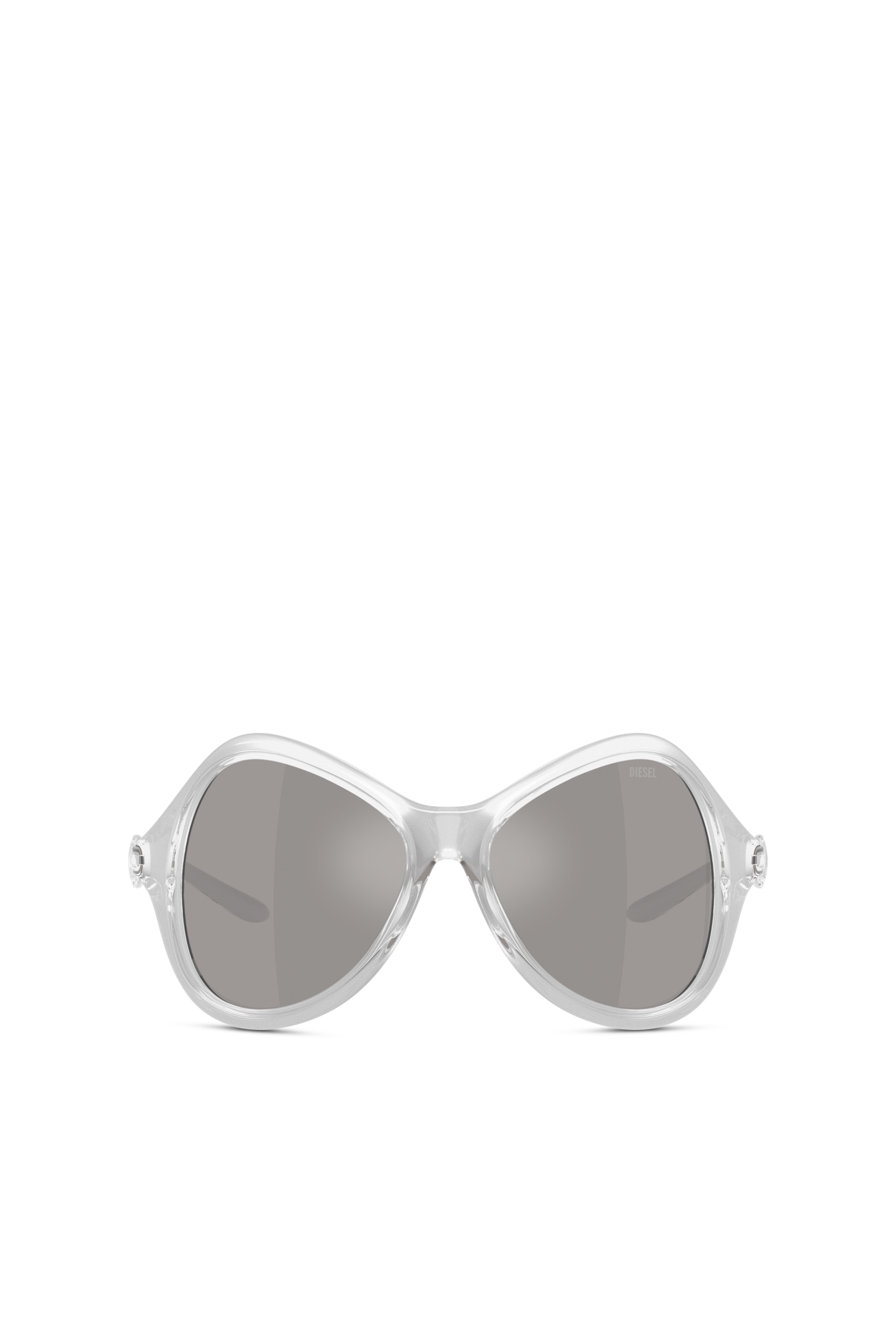 Diesel - 0DL3010U, Occhiali da sole stile cat-eye Unisex in Grigio - 1