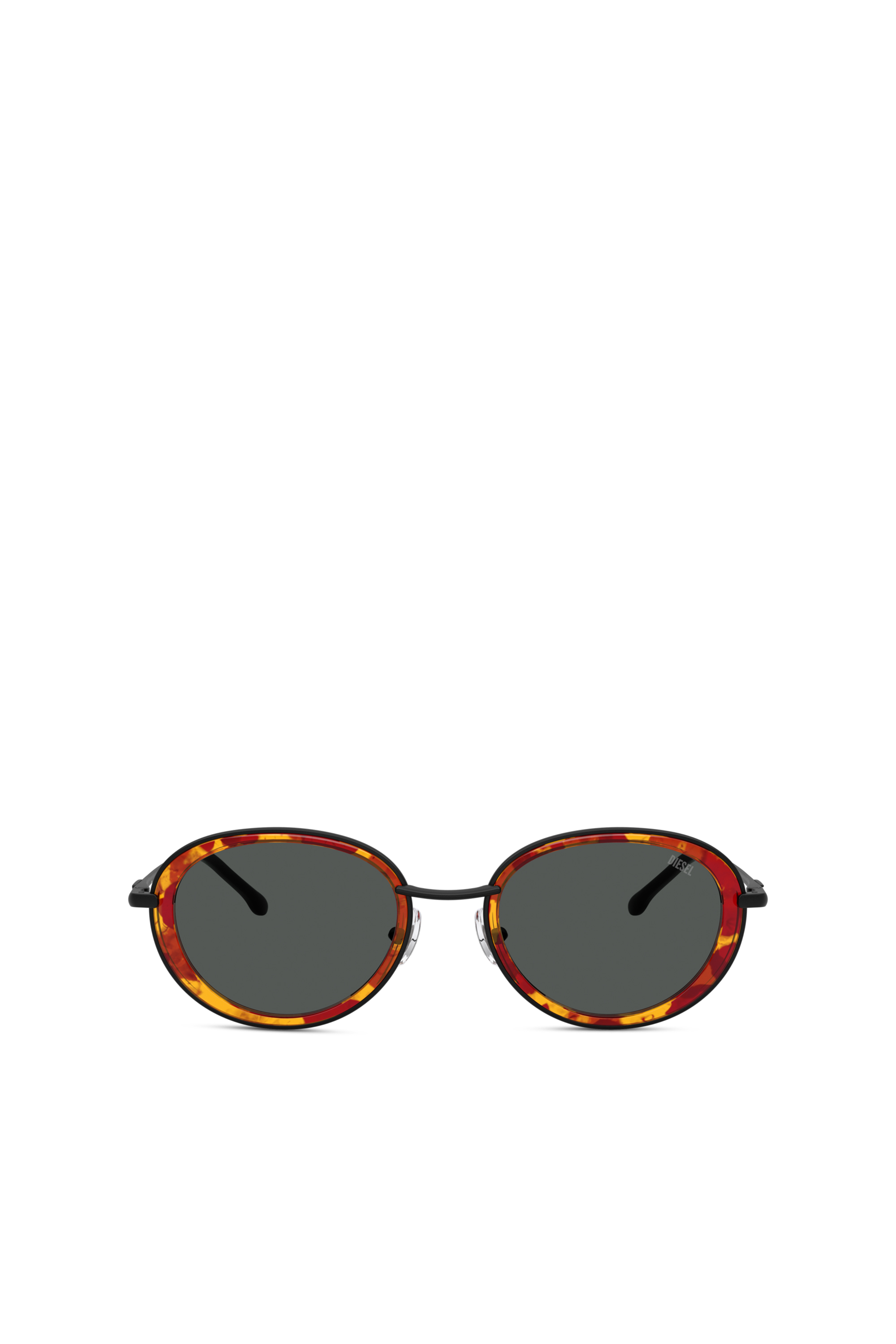 Diesel - 0DL1018, Occhiali da sole ovali Unisex in Nero - 2