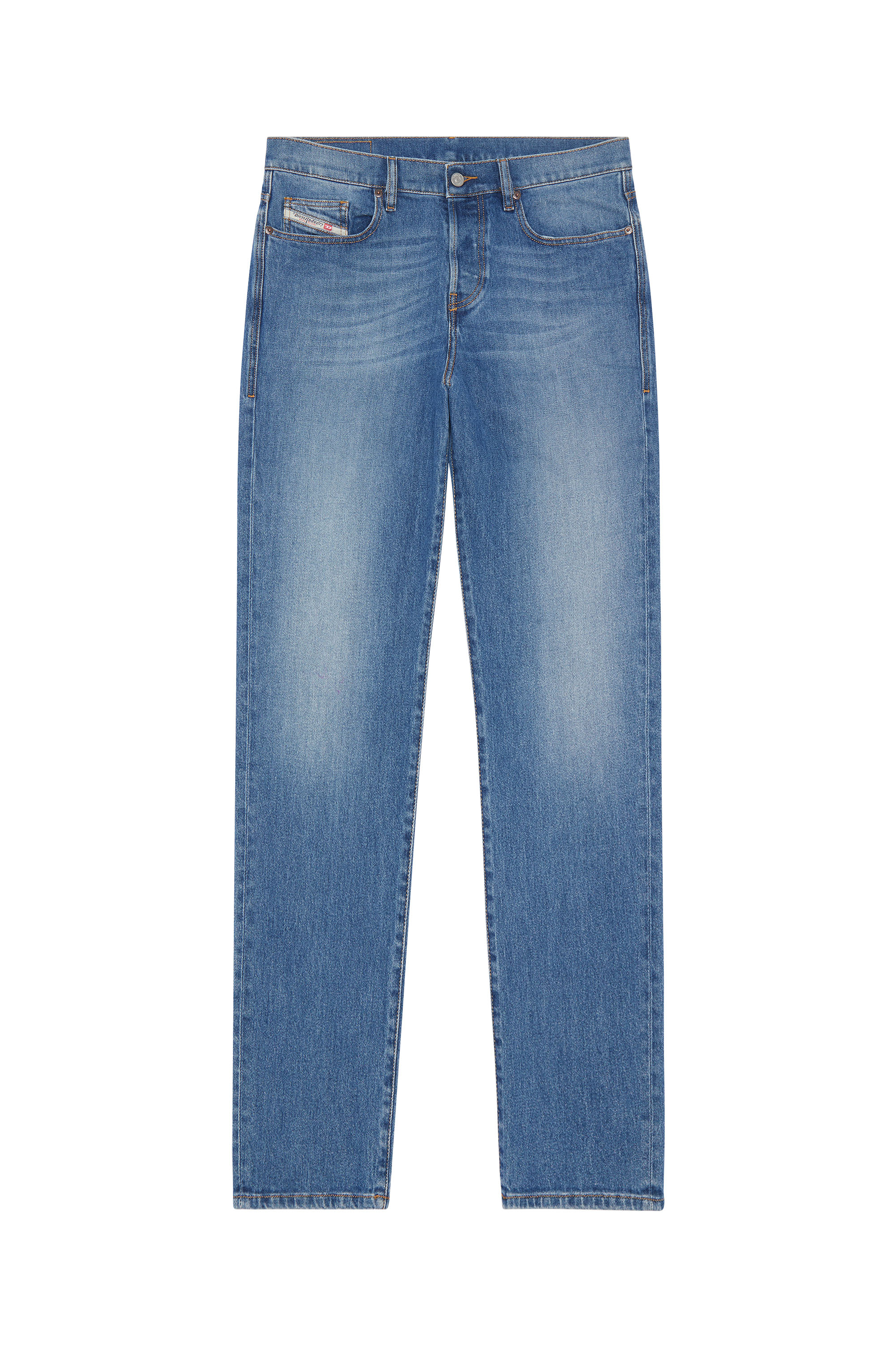 Diesel - Straight Jeans 2020 D-Viker 09F82, Blu medio - Image 5