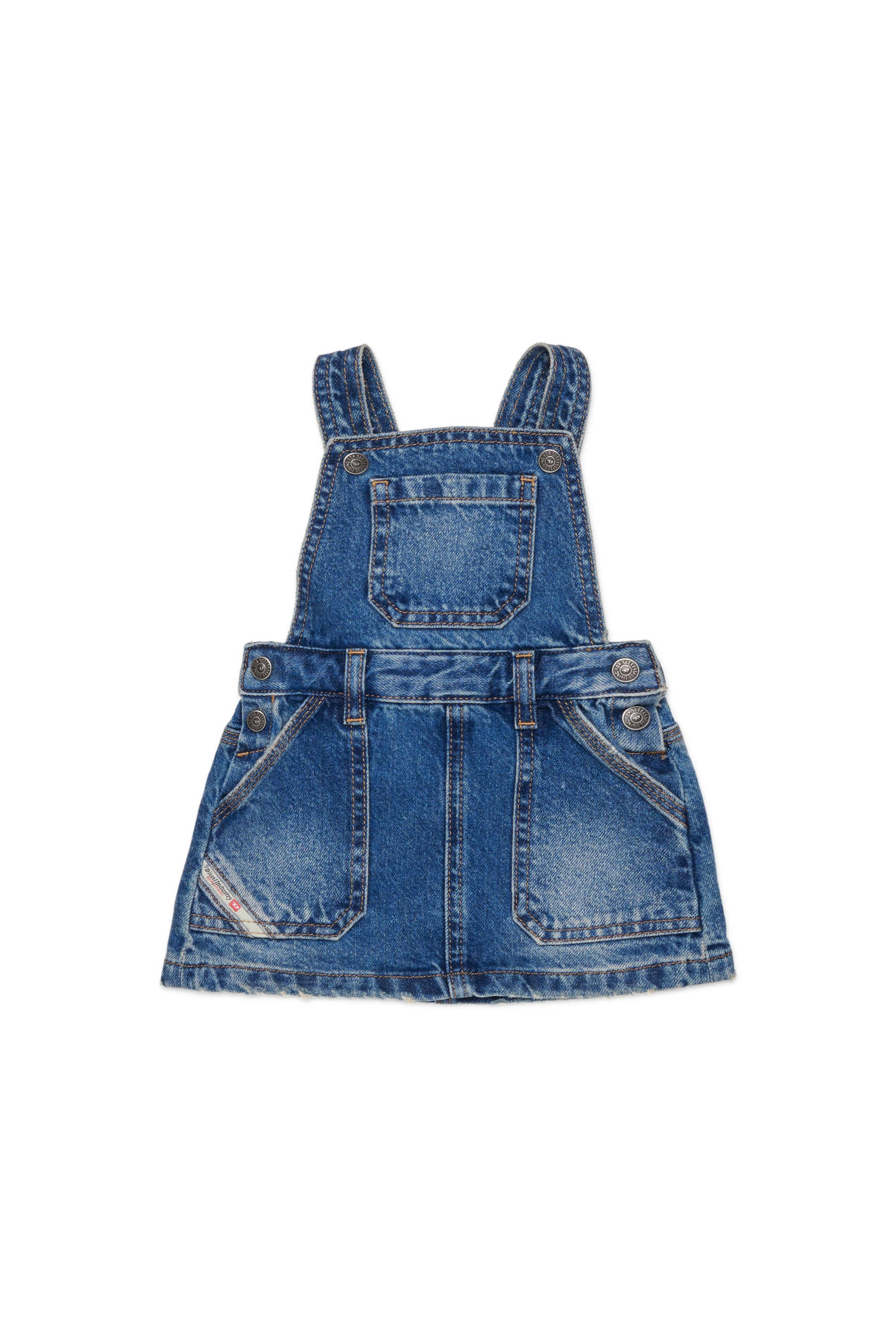 Diesel - JUMIB, Abito salopette in denim Donna in Blu - 1
