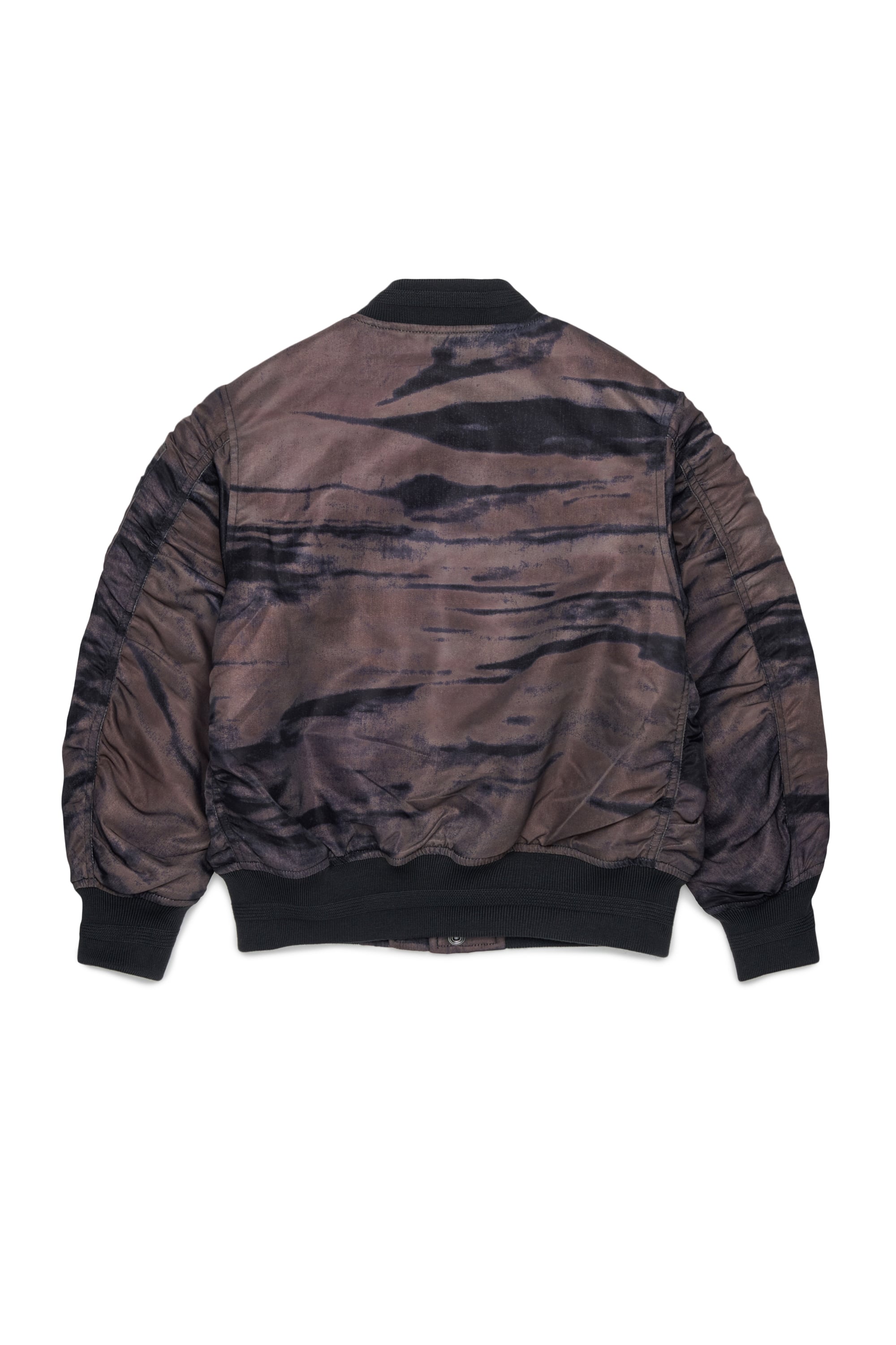 Diesel - JAKEPSDLBZ, Bomber in nylon con fodera trapuntata Uomo in Verde - 2