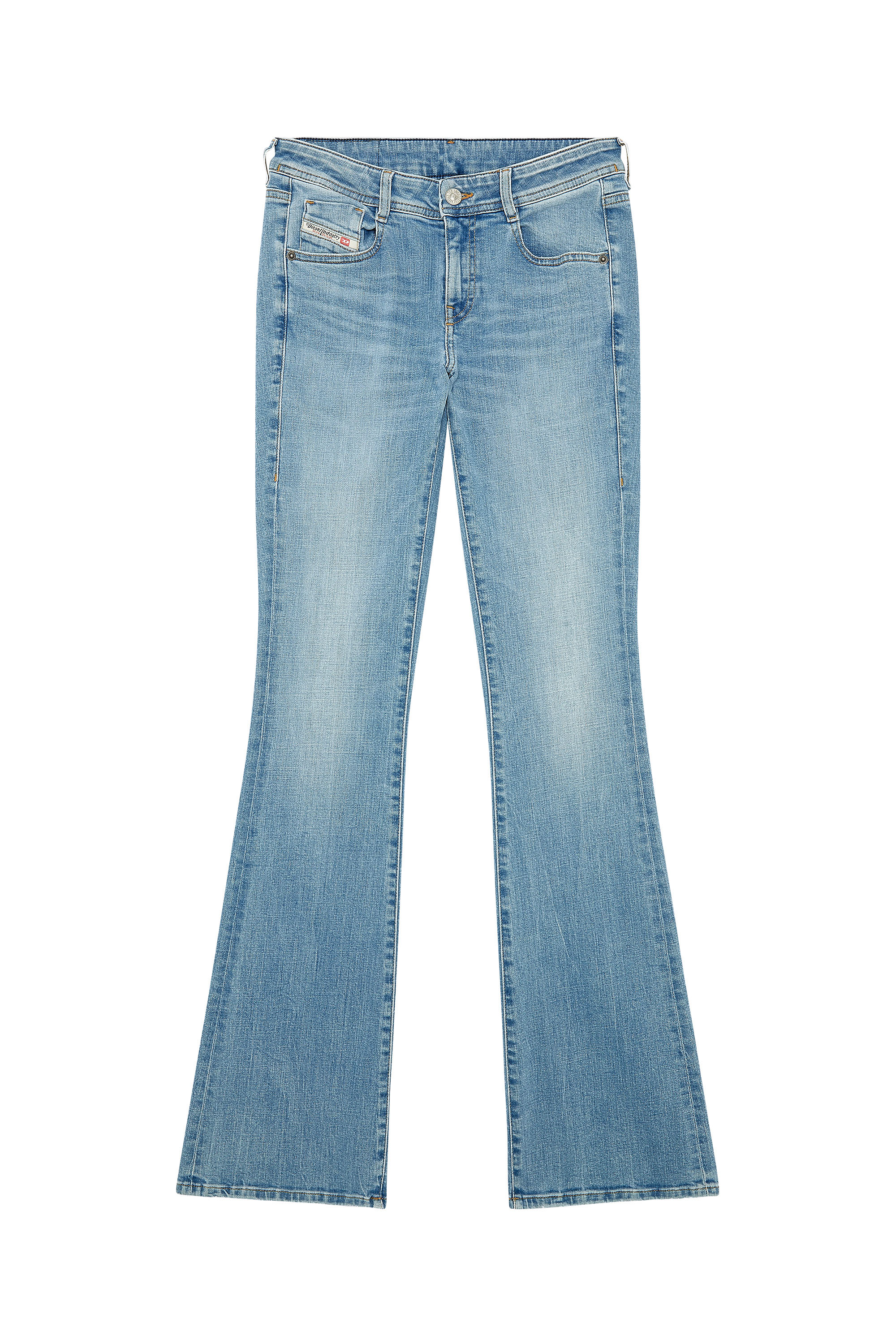 Diesel - Bootcut and Flare Jeans 1969 D-Ebbey 09H61, Blu Chiaro - Image 5