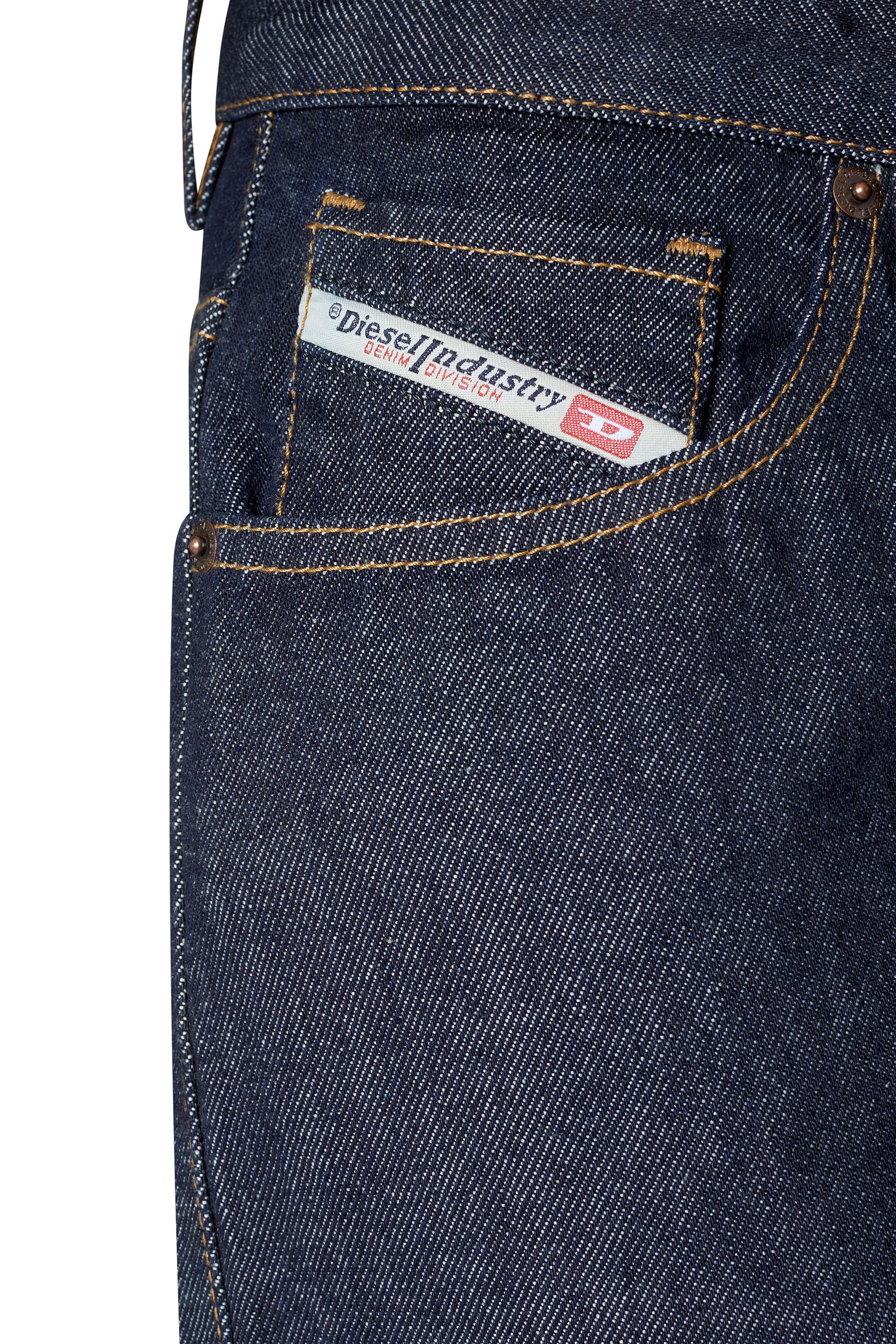 Diesel - Straight Jeans 1999 D-Reggy Z9C02, Blu Scuro - Image 4