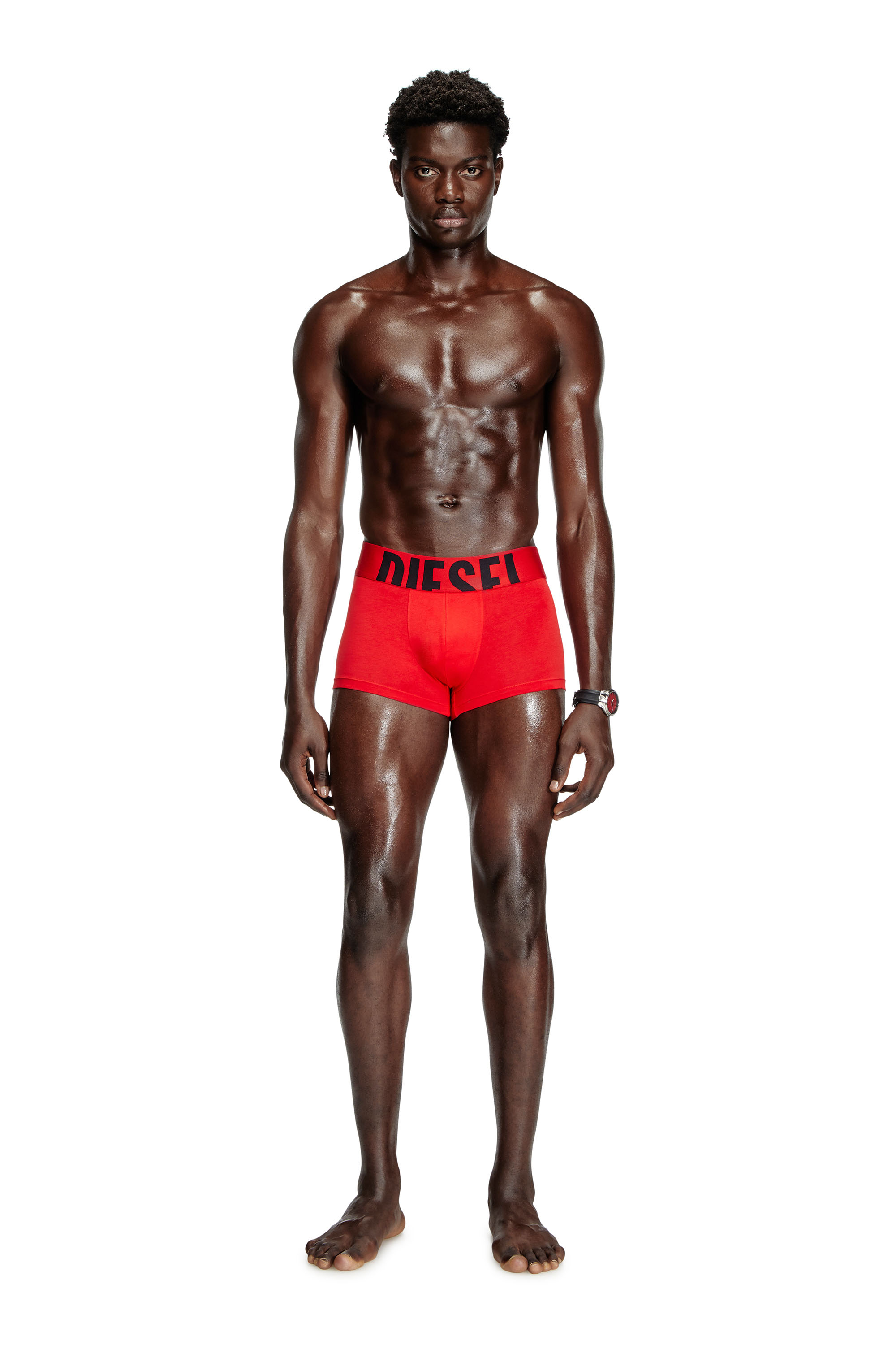 Diesel - UMBX-DAMIENTHREEPACK-5.5EL, Set di tre boxer in cotone stretch Uomo in Multicolor - 3