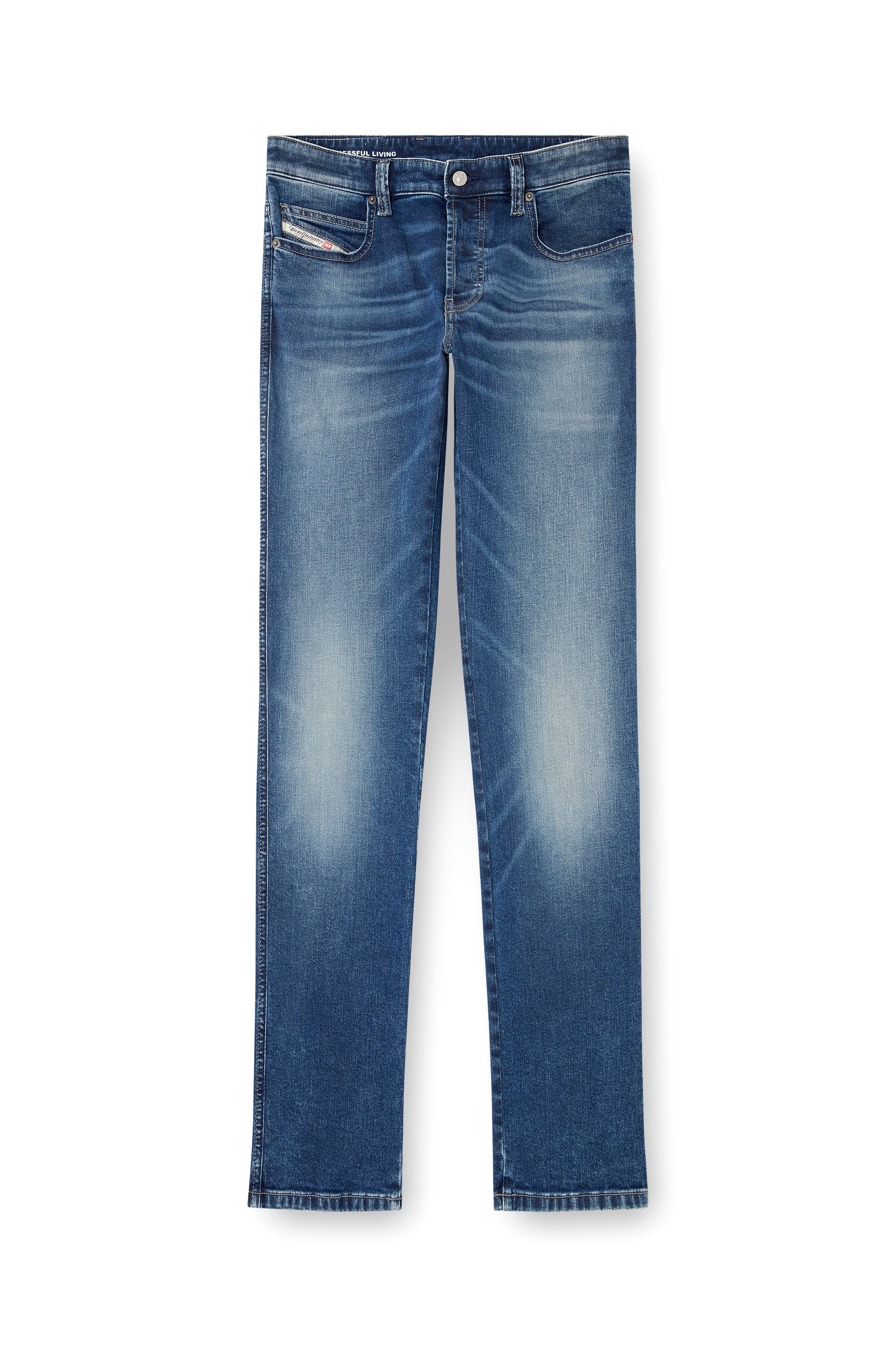 Slim Jeans 1993 D-Vyl 0DBEE, Blu medio Diesel - Slim Jeans 1993 D-Vyl 0DBEE Uomo, Blu medio - Image 2