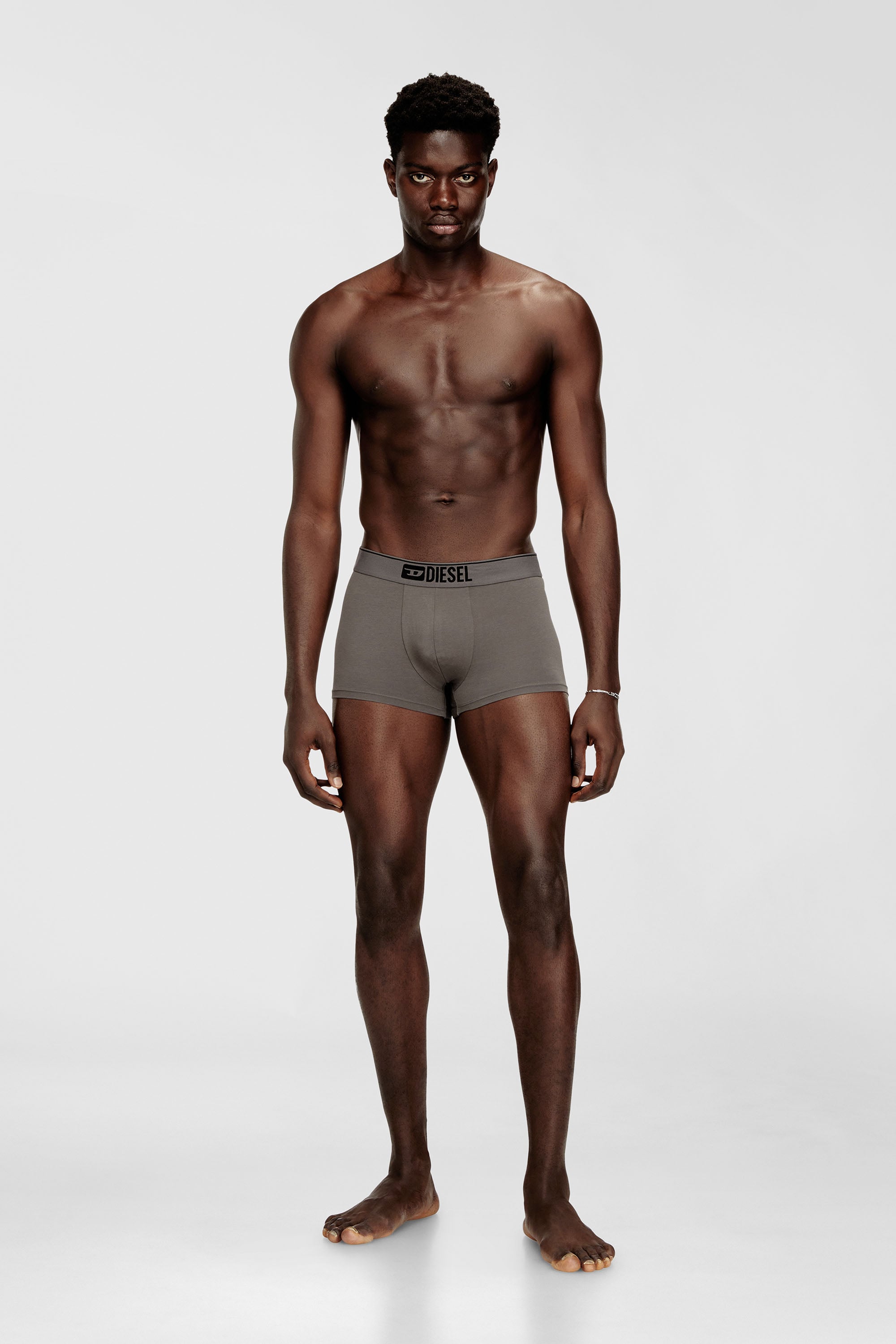 Diesel - UMBX-DAMIENTHREEPACK, Set da tre boxer tinta unita Uomo in Multicolor - 2