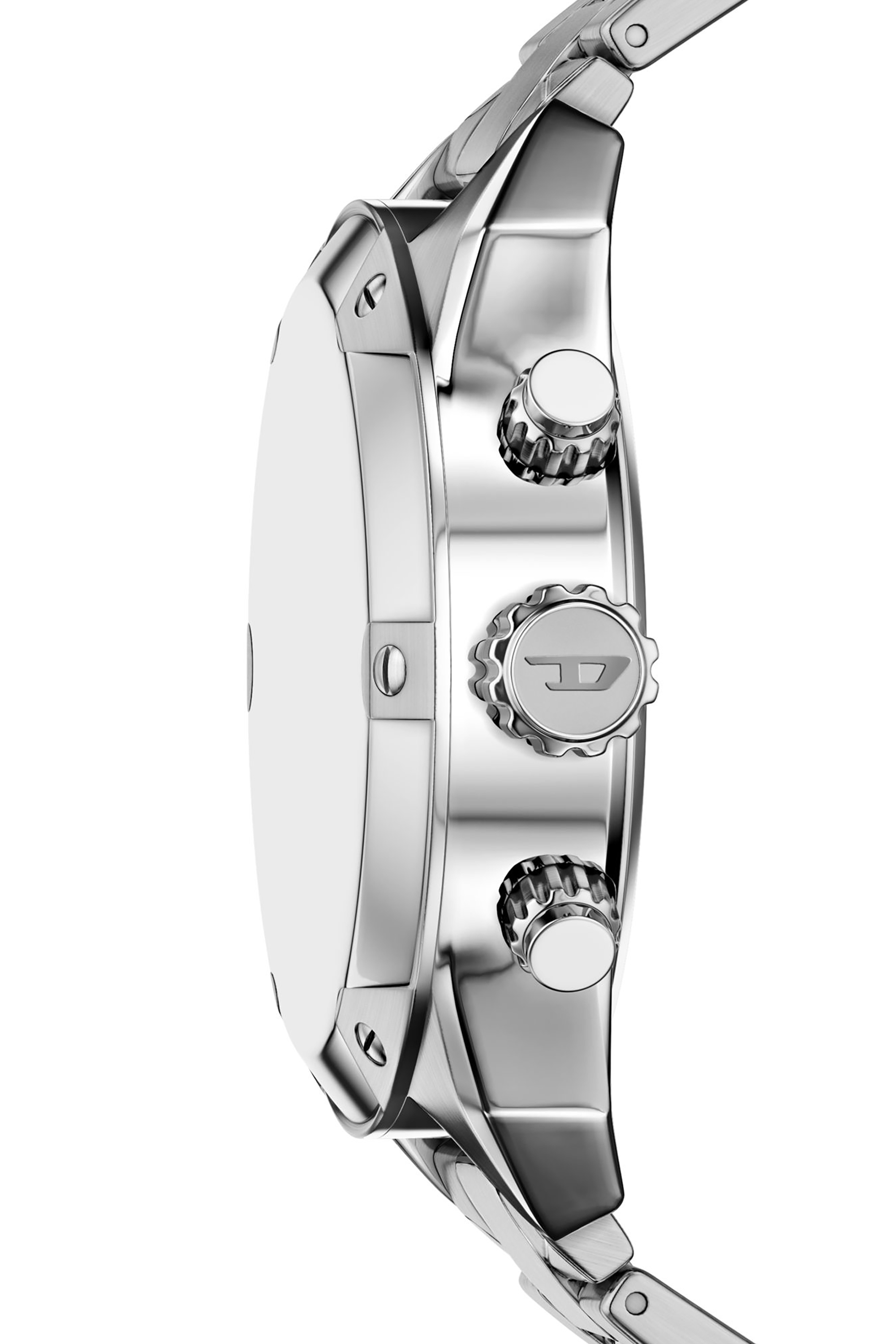 Diesel - DZ4712 WATCH, Orologio Spiked in acciaio inox con borchie Uomo in Argento - 3