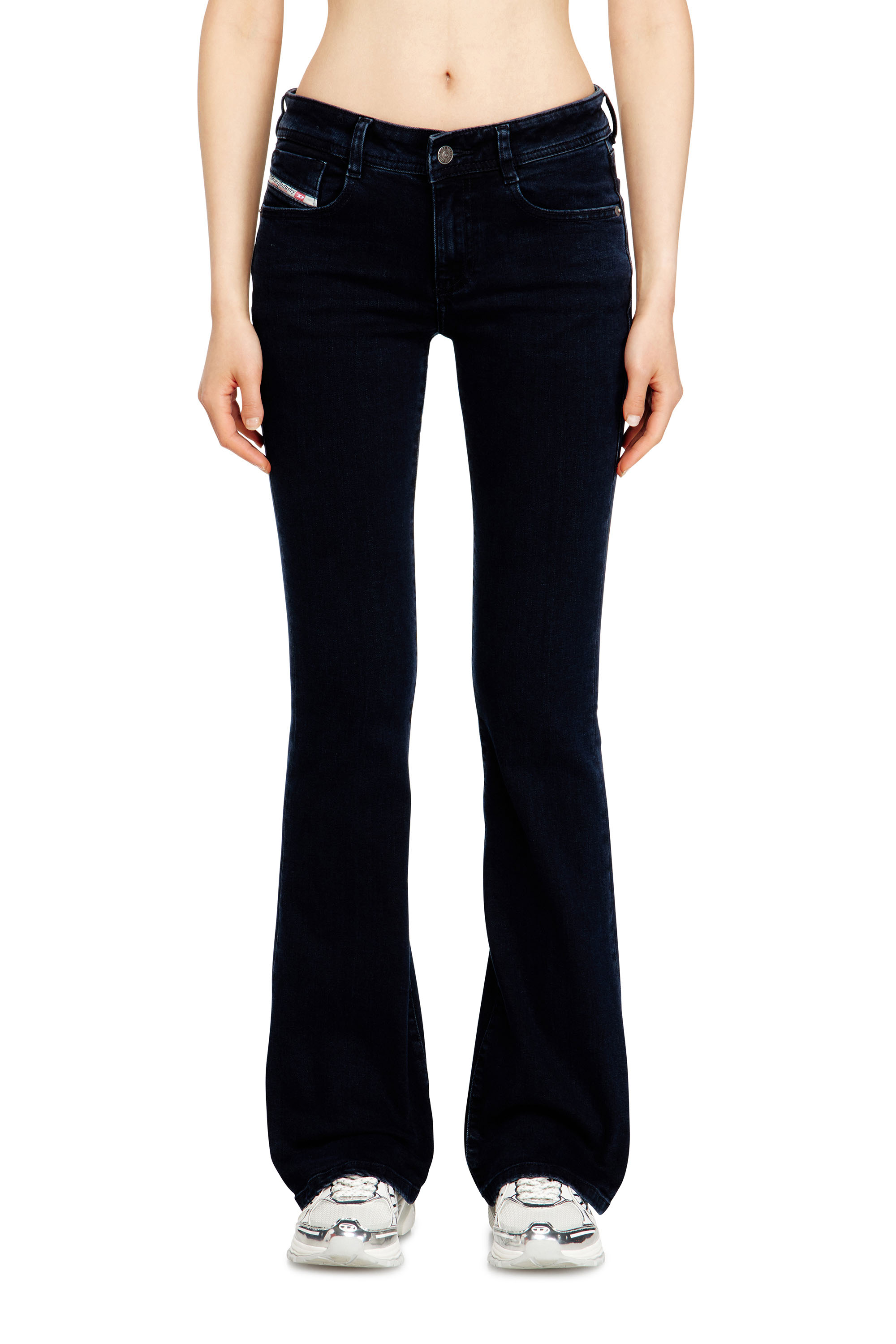 Diesel - Bootcut Jeans 1969 D-Ebbey 0KBBG Donna, Nero - Image 2