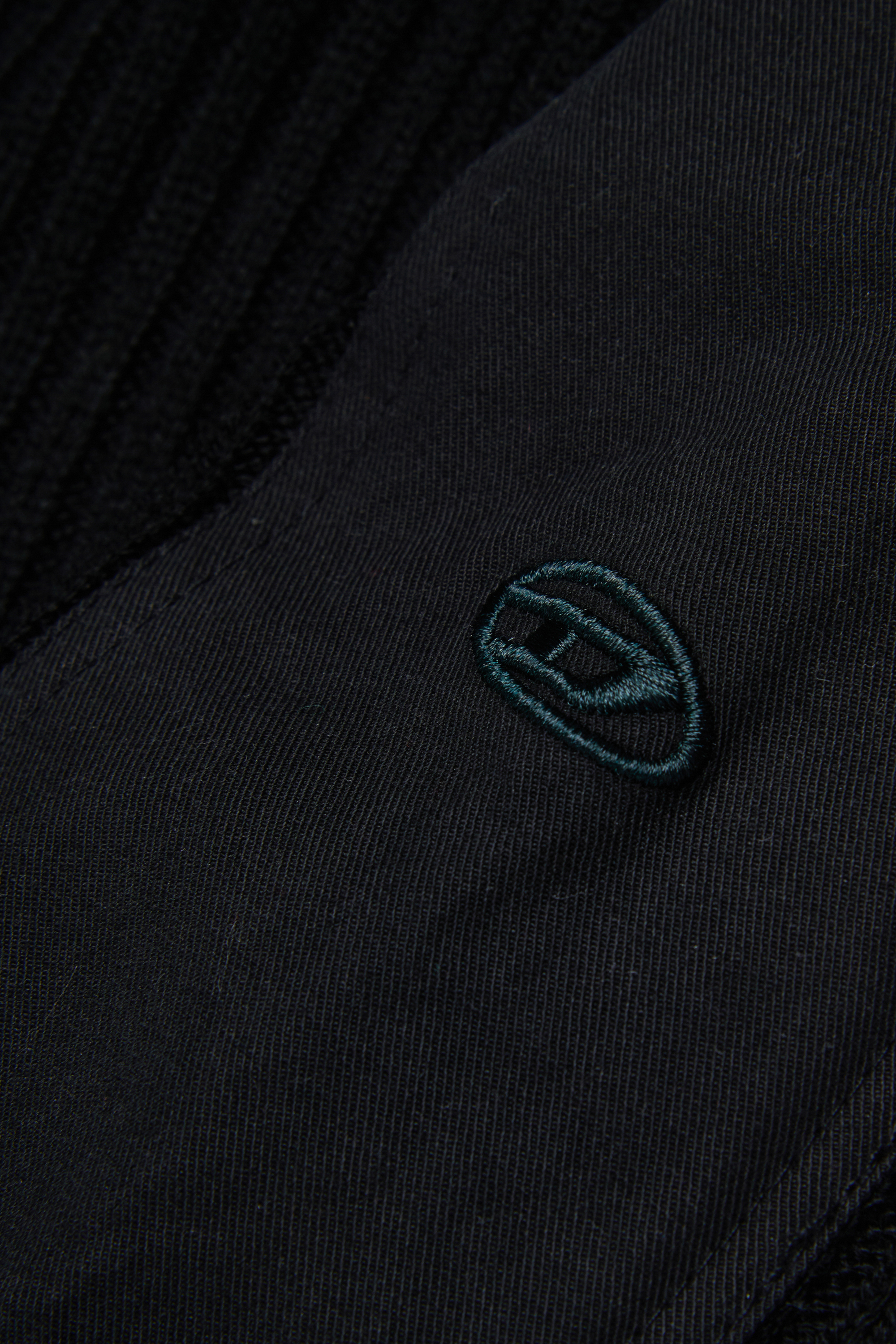 Diesel - KAMAR, Maglione effetto vissuto in misto lana Uomo in Nero - 4