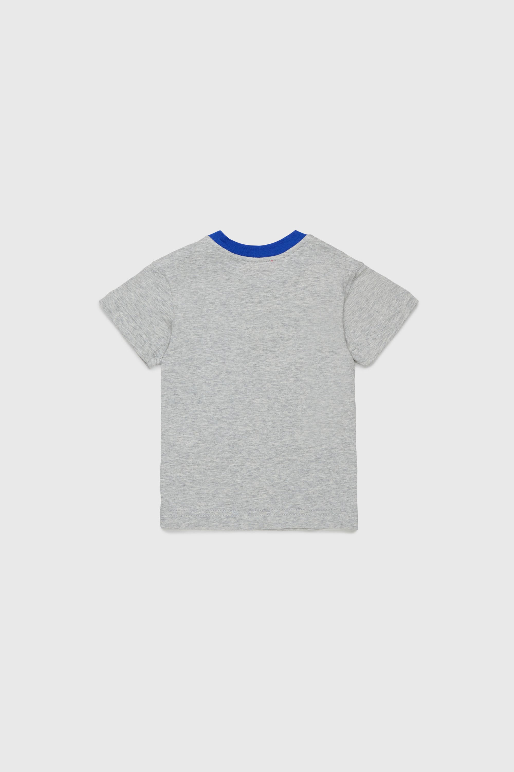 Diesel - TURSIB, T-shirt in cotone con stampa logo r&eacute;tro Uomo in Grigio - 2