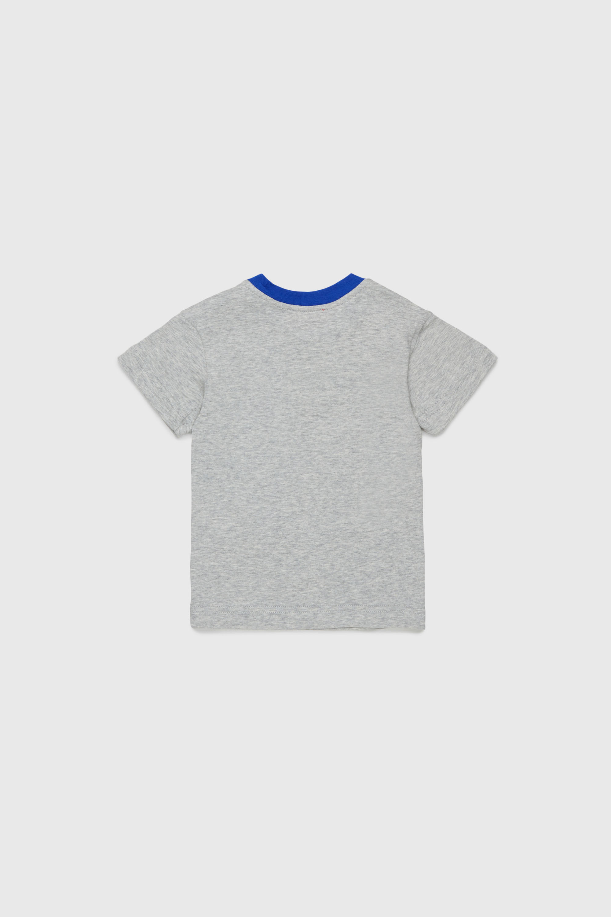 Diesel - TURSIB, T-shirt in cotone con stampa logo r&eacute;tro Uomo in Grigio - 2