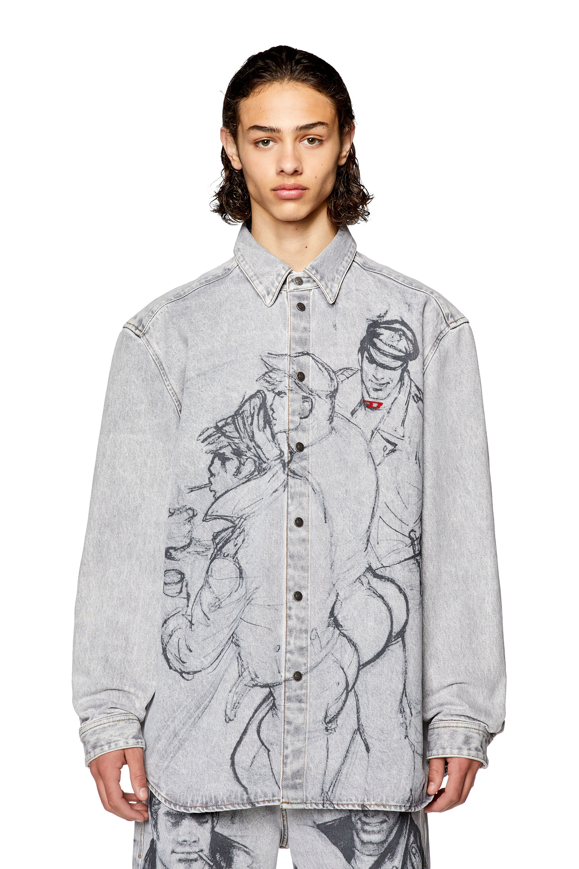 Diesel - PR-D-SIMPLY-OVER, Grigio - Image 7