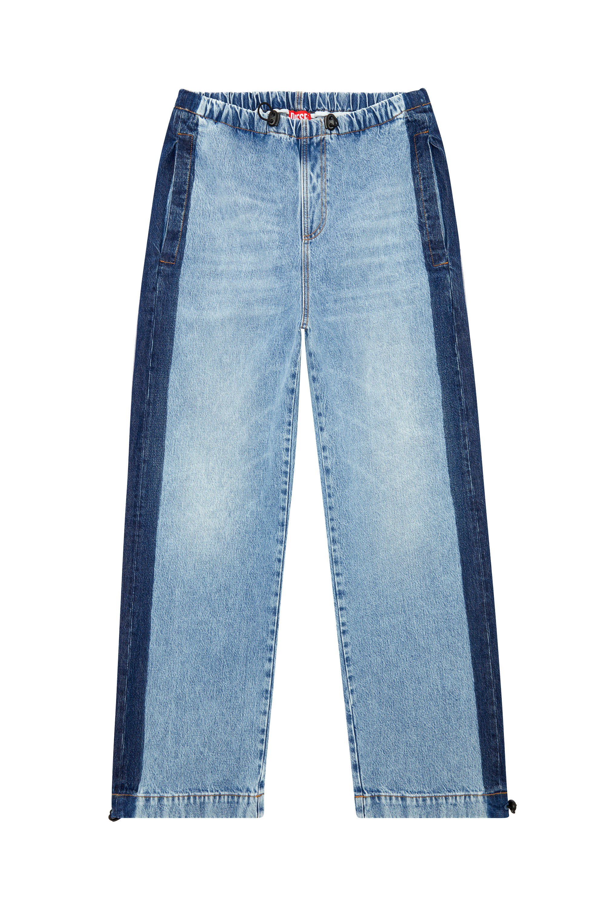 Diesel - Straight Jeans D-Martial 0GHAC, Blu Chiaro - Image 5