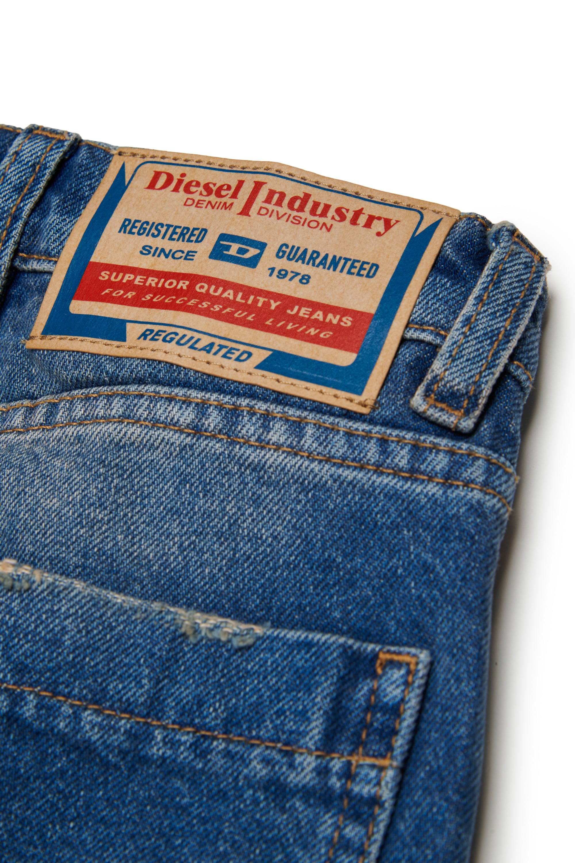 Diesel - D-ARGJX-CARGO-S-J Donna, Blu medio - Image 4