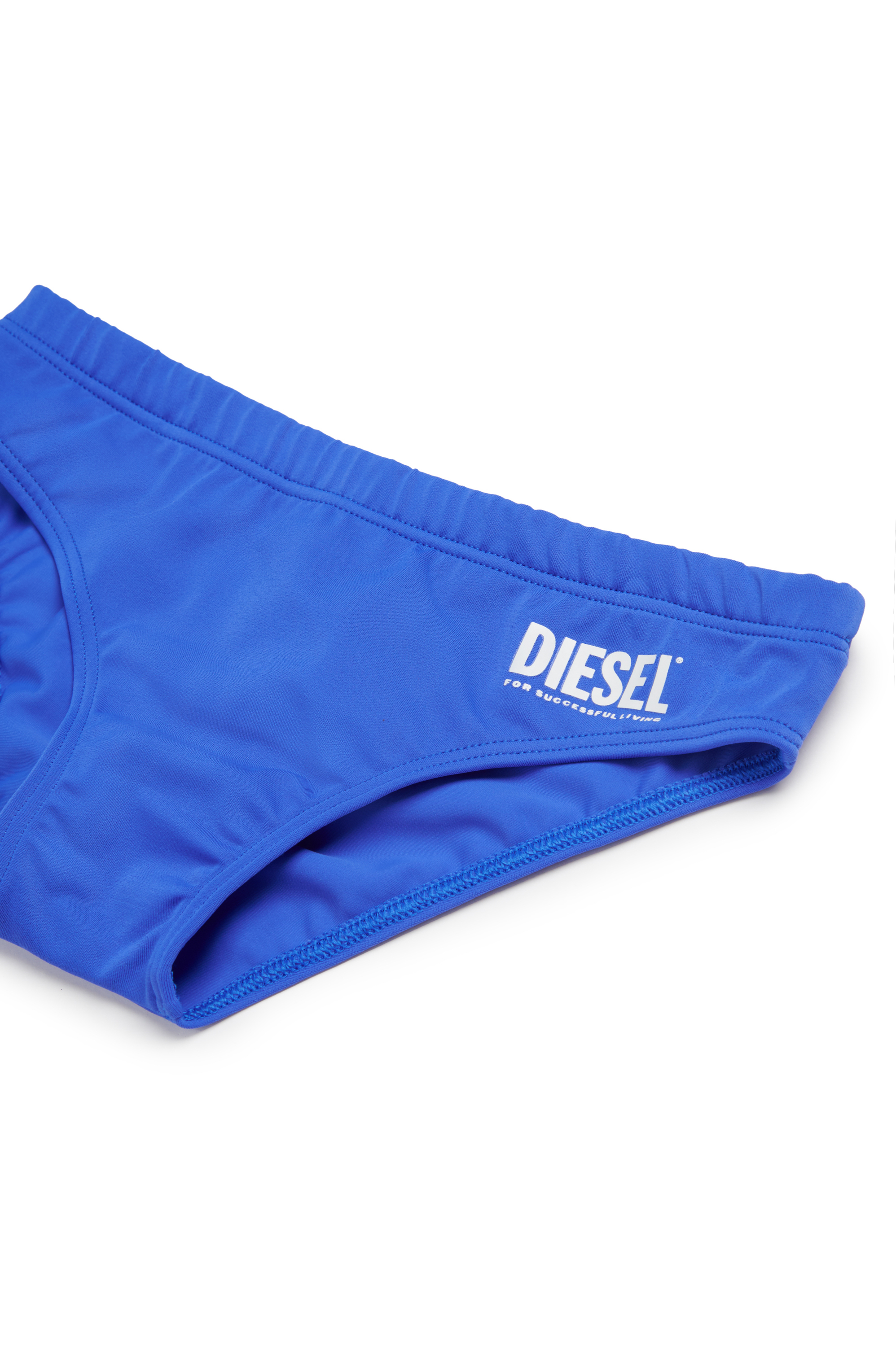 Diesel - MESP, Slip da bagno con logo stampato Uomo in Blu - 3