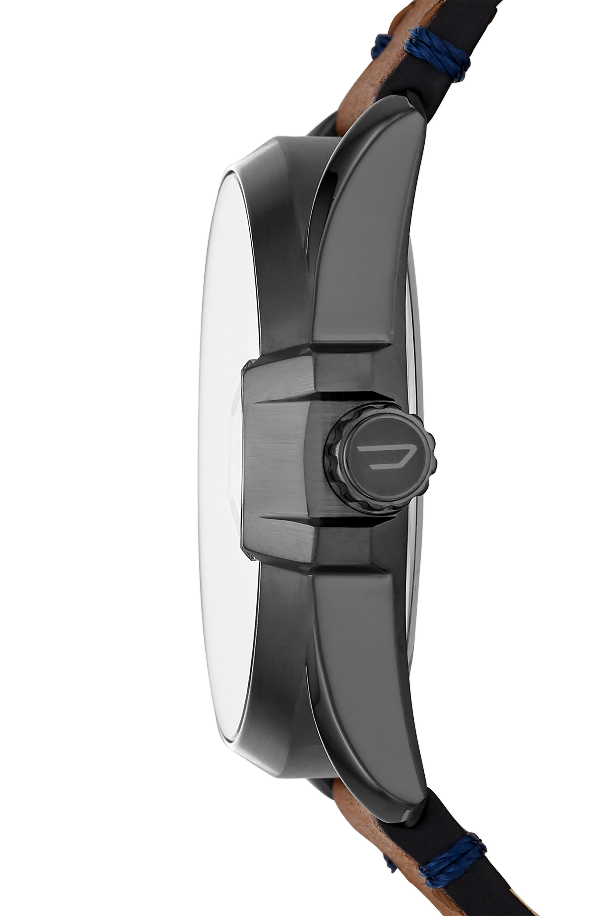 Diesel - DZ1903, Orologio MS9 a tre lancette con cinturino in pelle marrone Uomo in Marrone - 3