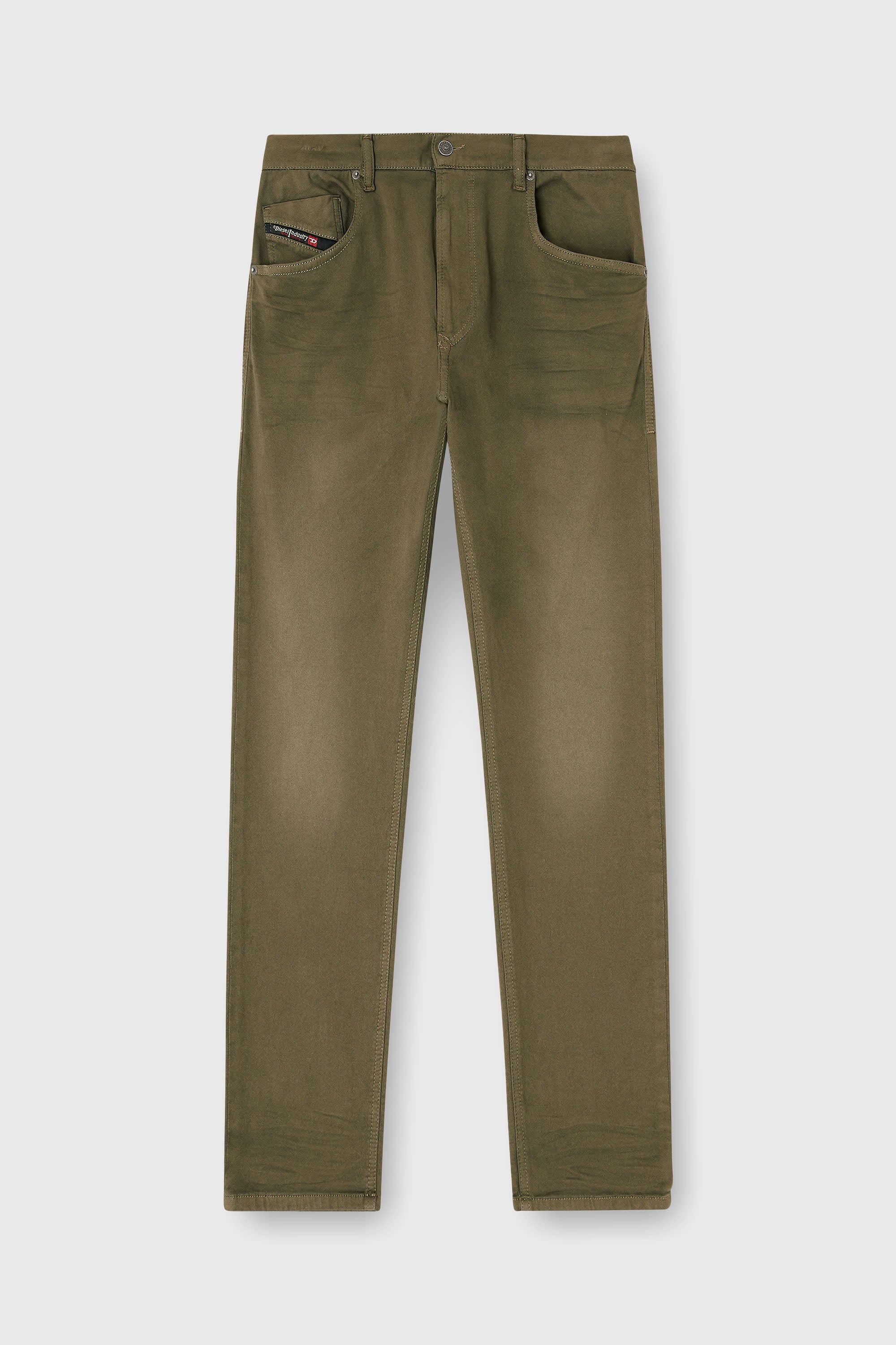 Diesel - Regular 2032 D-Krooley-BW Joggjeans&reg; 0670M Uomo, Verde Militare - Image 2