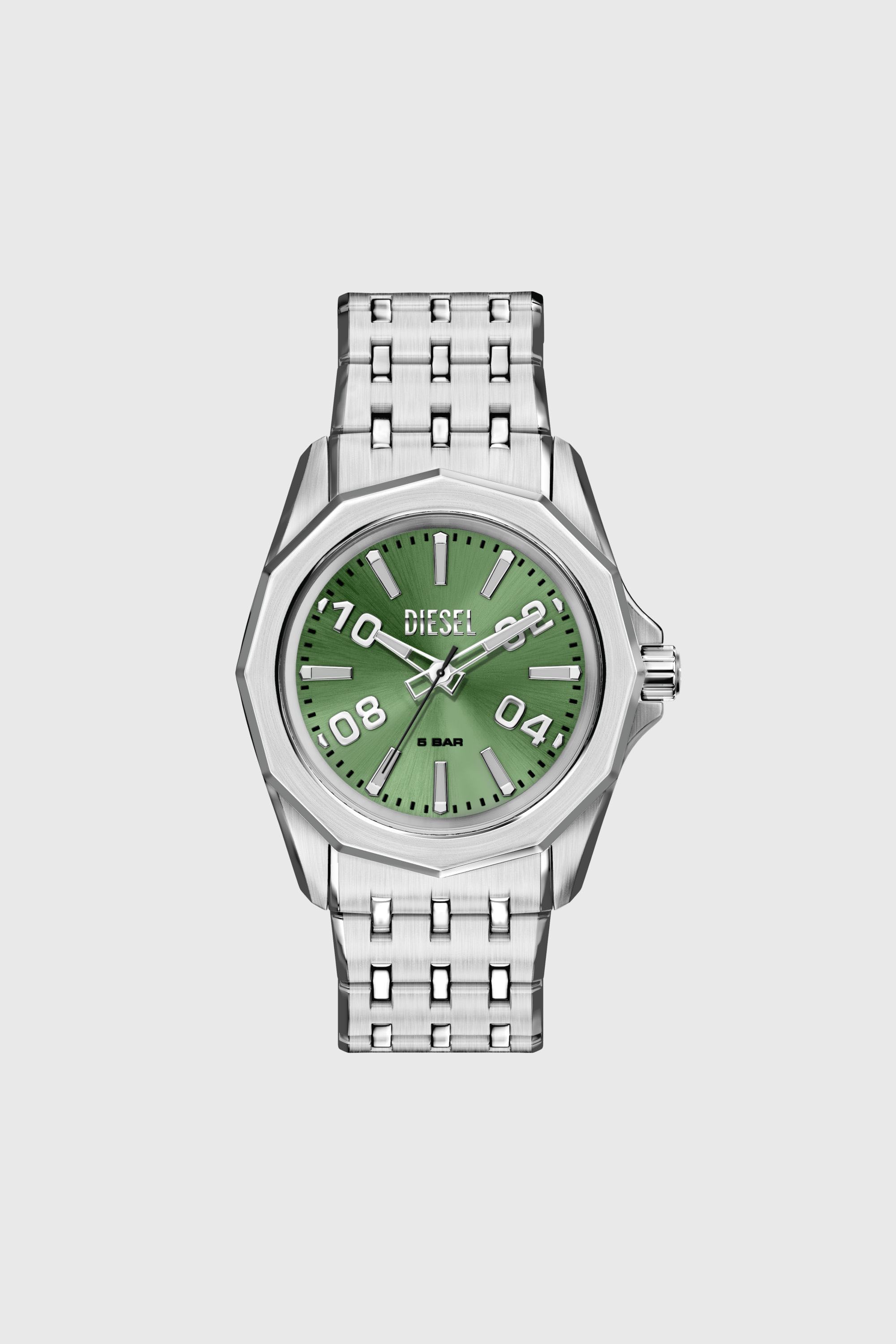 Diesel - DZ2237 WATCH, Orologio Stinger in acciaio inox Uomo in Argento - 1