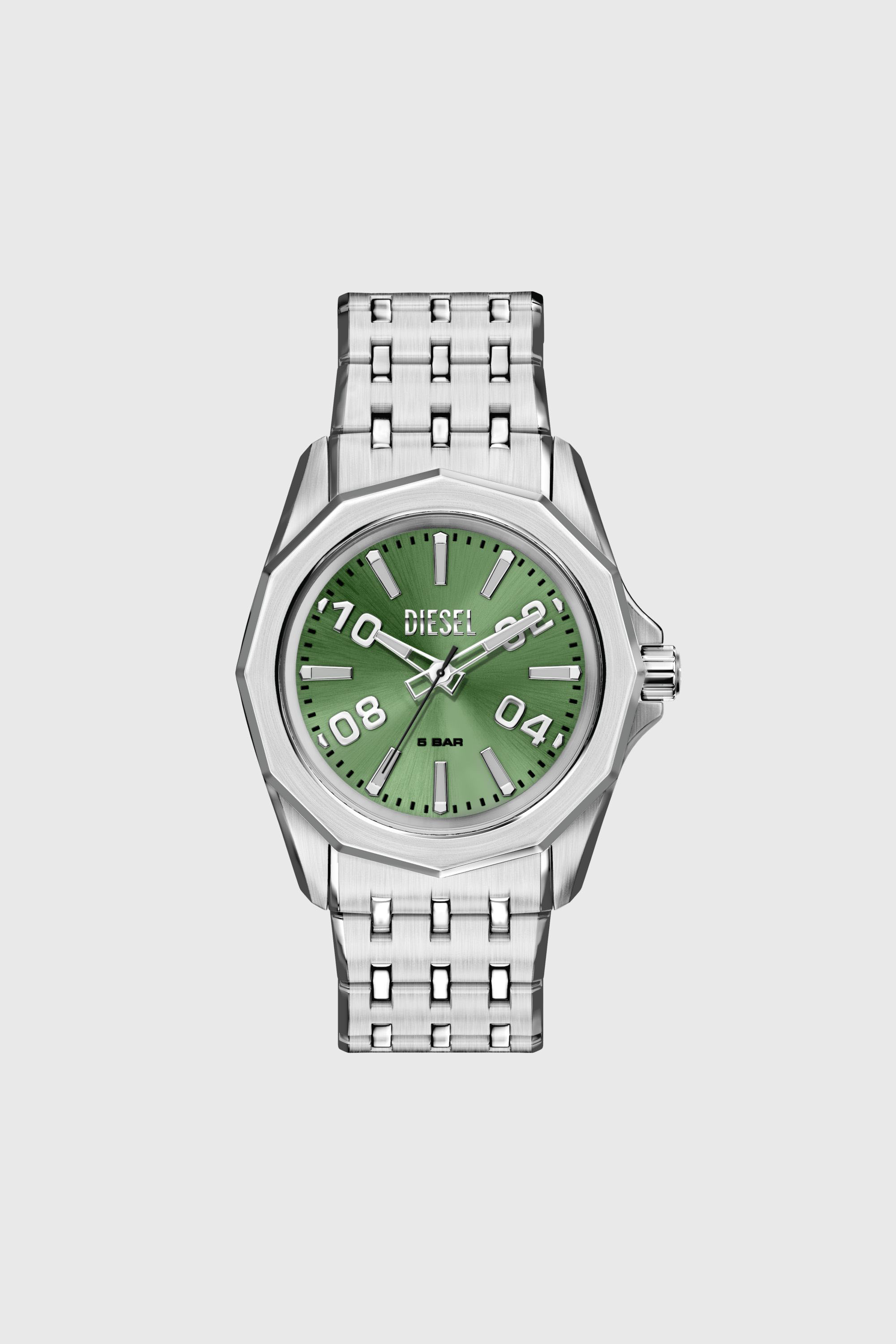 Diesel - DZ2237 WATCH, Orologio Stinger in acciaio inox Uomo in Argento - 1