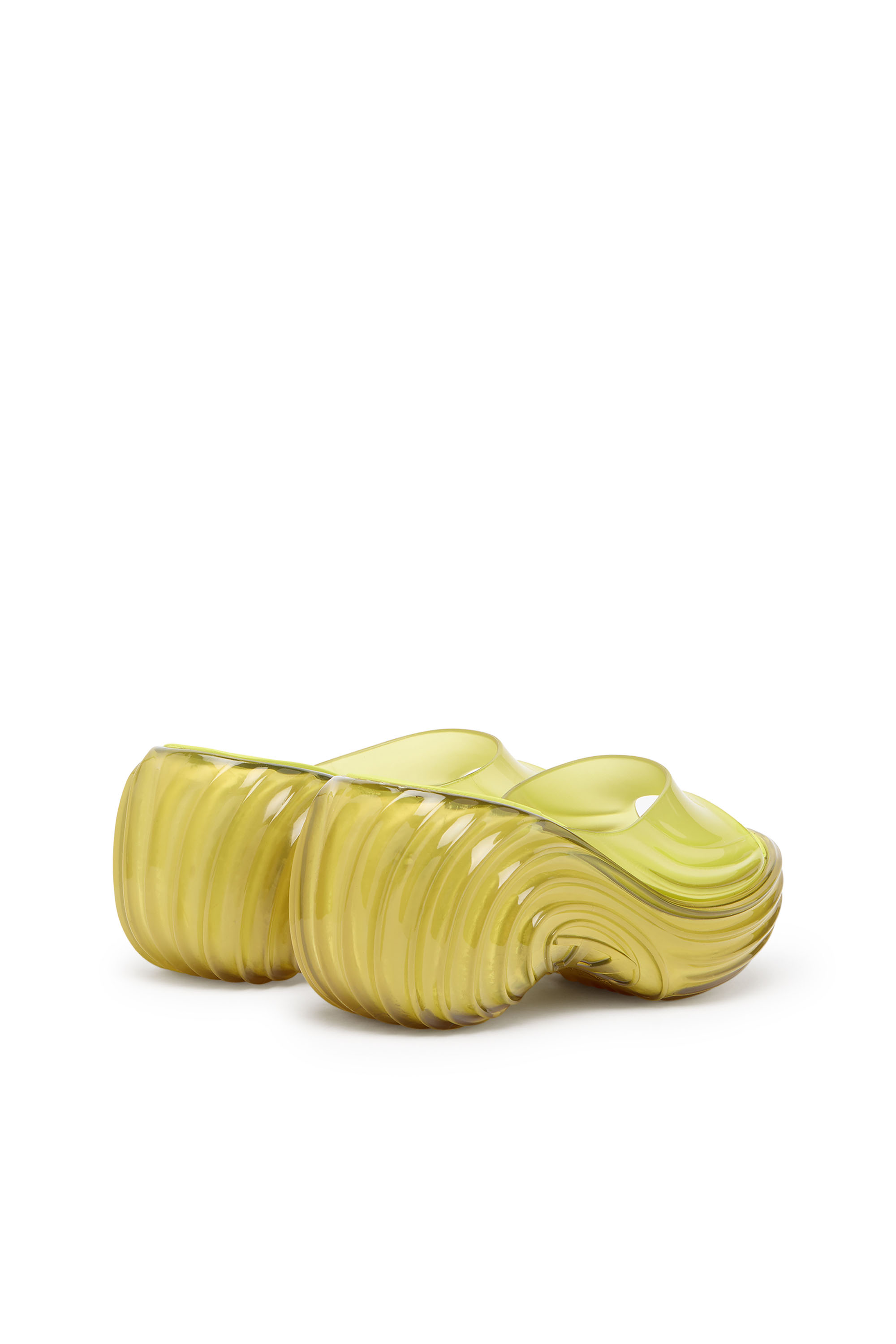 Diesel - MELISSA QUANTUM PLATFORM, Mule platform in Melflex&reg; Donna in Giallo - 4