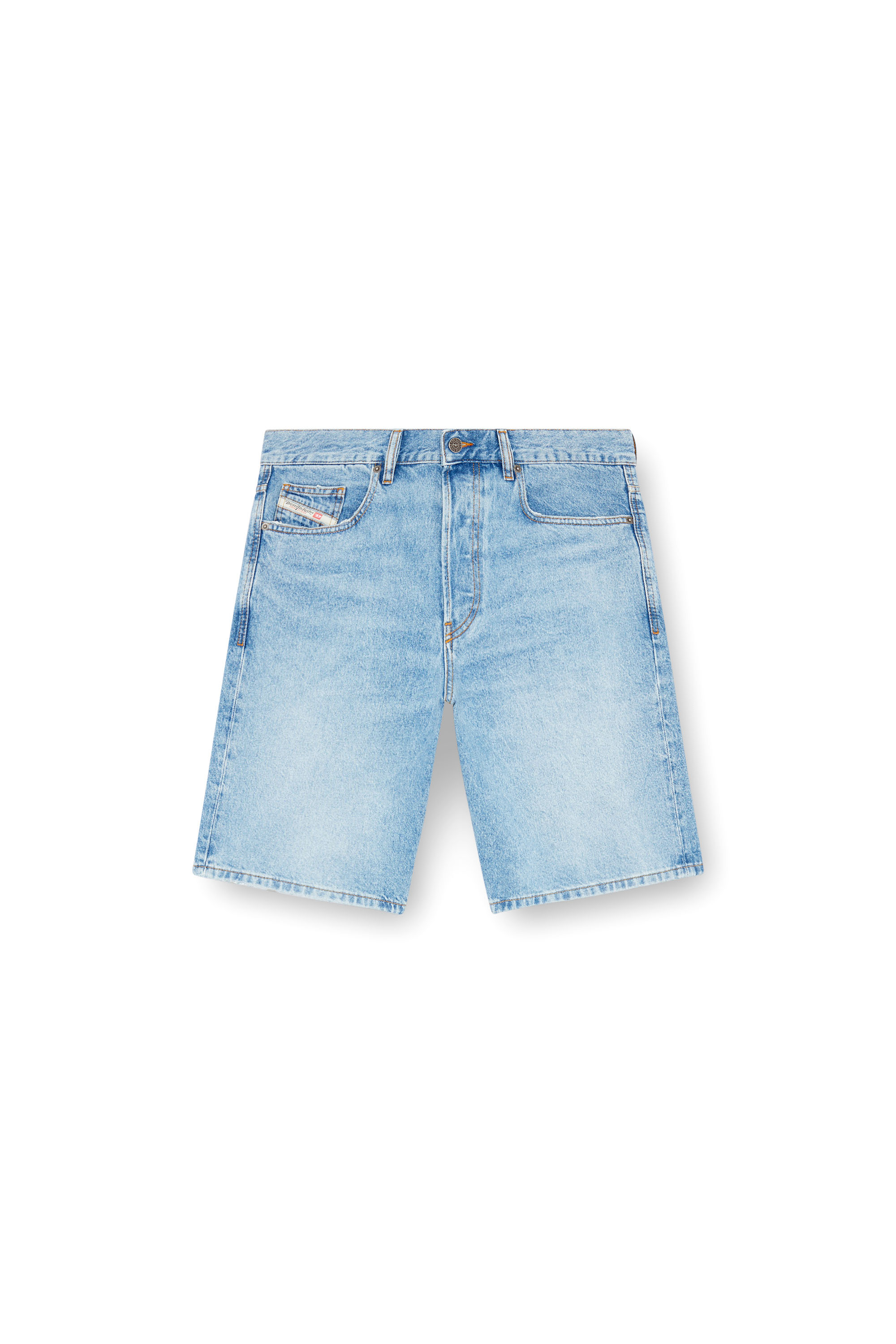 Diesel - REGULAR-SHORT, Shorts in denim Uomo in Blu - 2