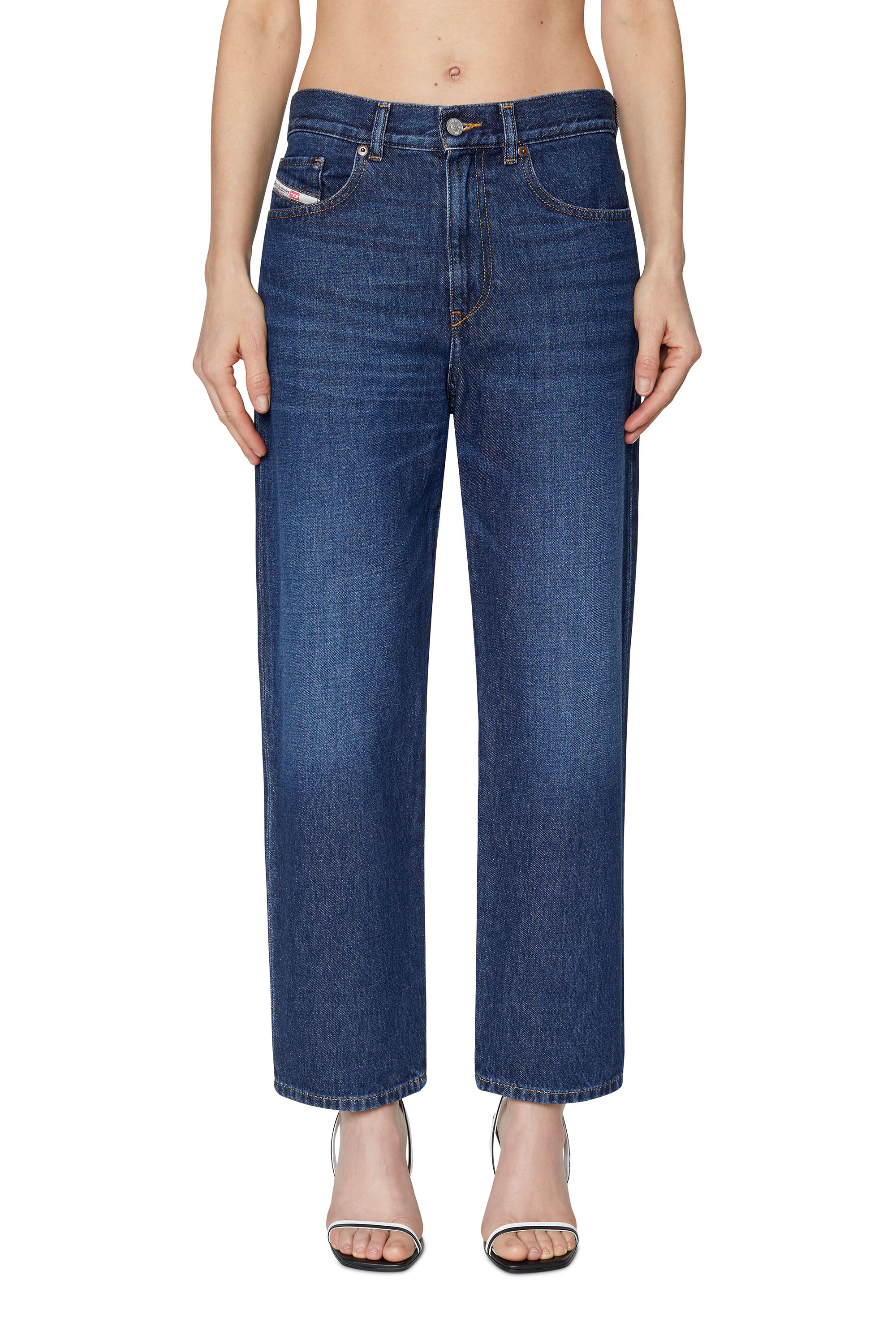 Diesel - Boyfriend Jeans 2016 D-Air 09C03, Boyfriend Jeans - 2016 D-Air Donna in Blu - 3