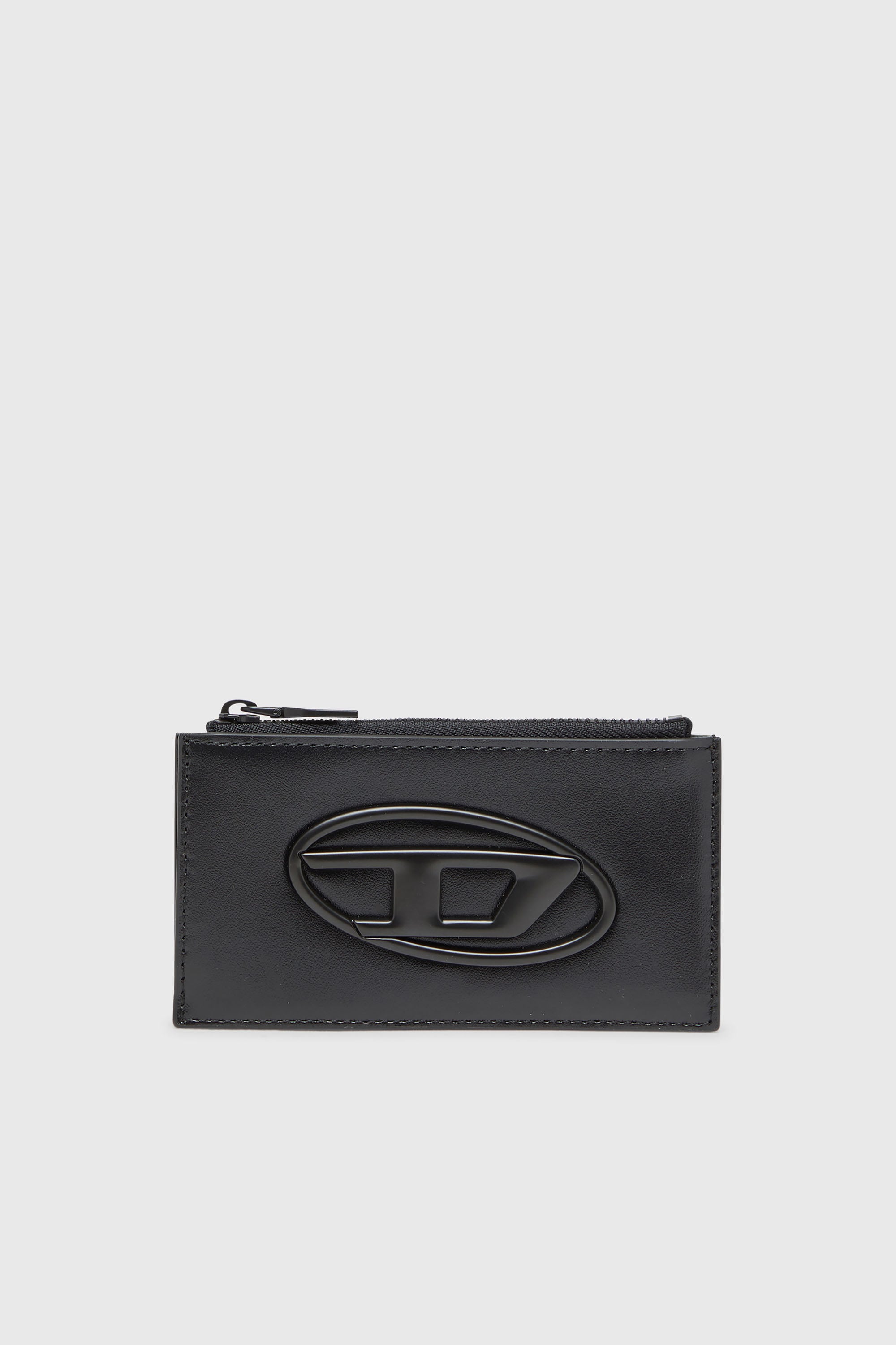 Diesel - HOLI-D CARD HOLDER III, Portacarte in pelle Uomo in Nero - 1