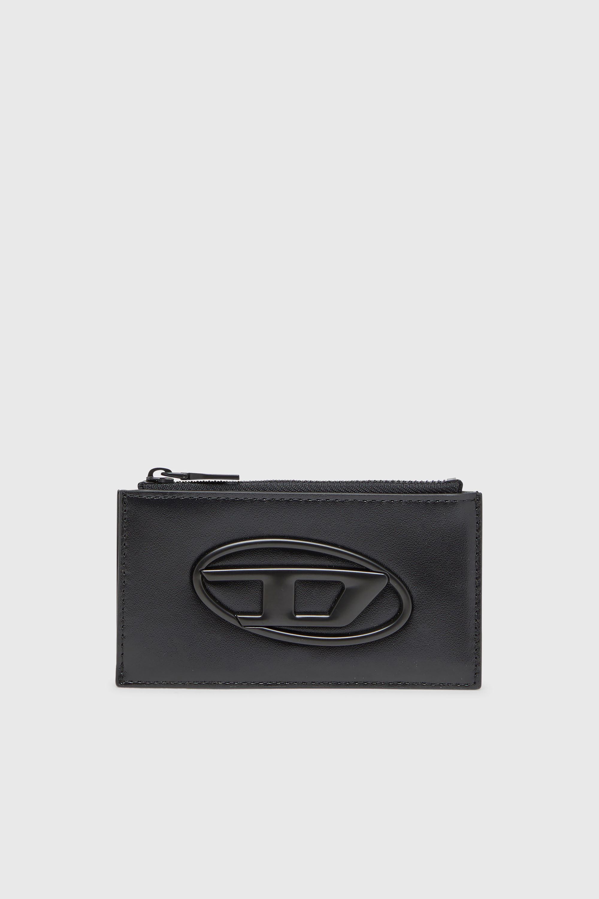 Diesel - HOLI-D CARD HOLDER III, Portacarte in pelle Uomo in Nero - 1