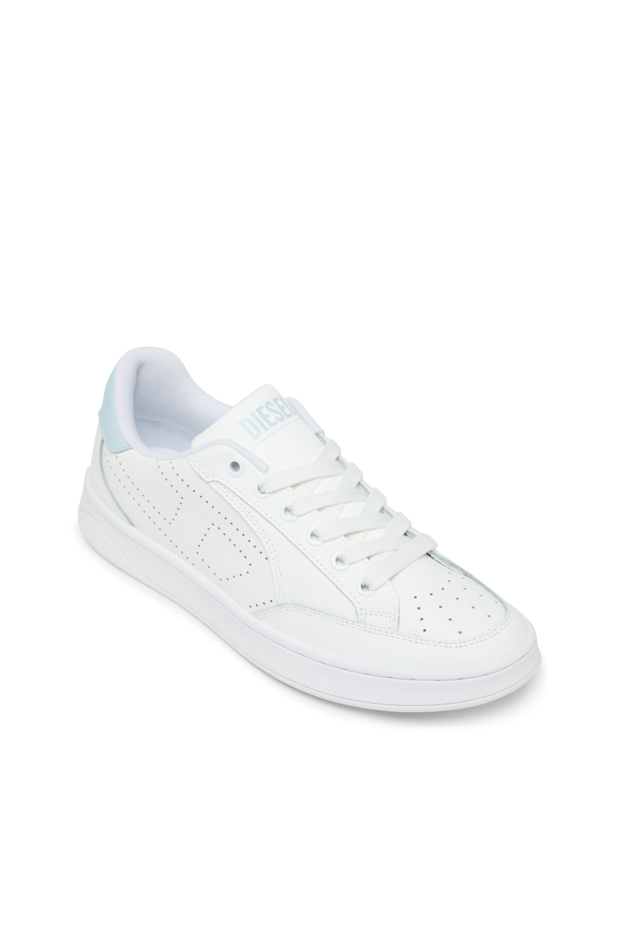 Diesel - S-DAKOTA LOW W, S-Dakota-Sneaker in pelle con logo perforato Donna in Multicolor - 6