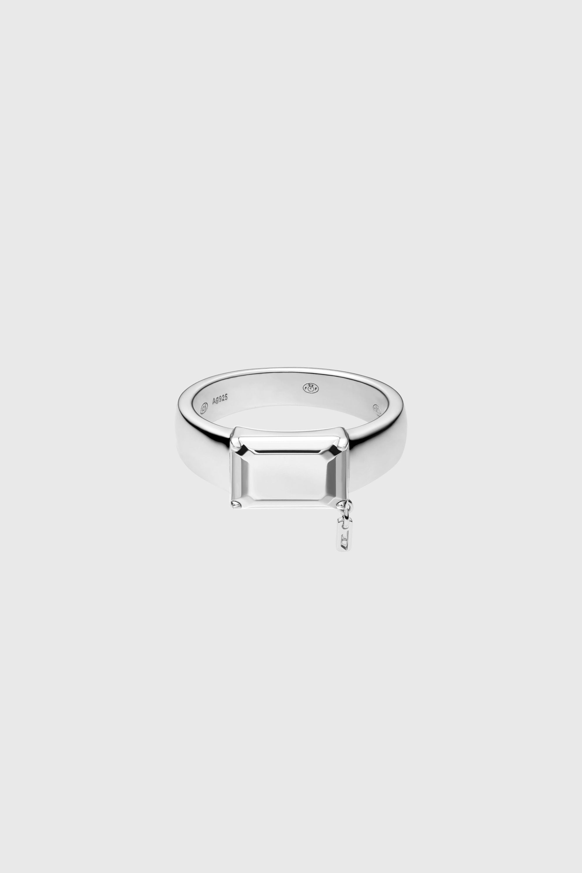 Diesel - DL1365040 STERLING SILVER JEWEL, Anello in argento sterling Unisex in Argento - 2