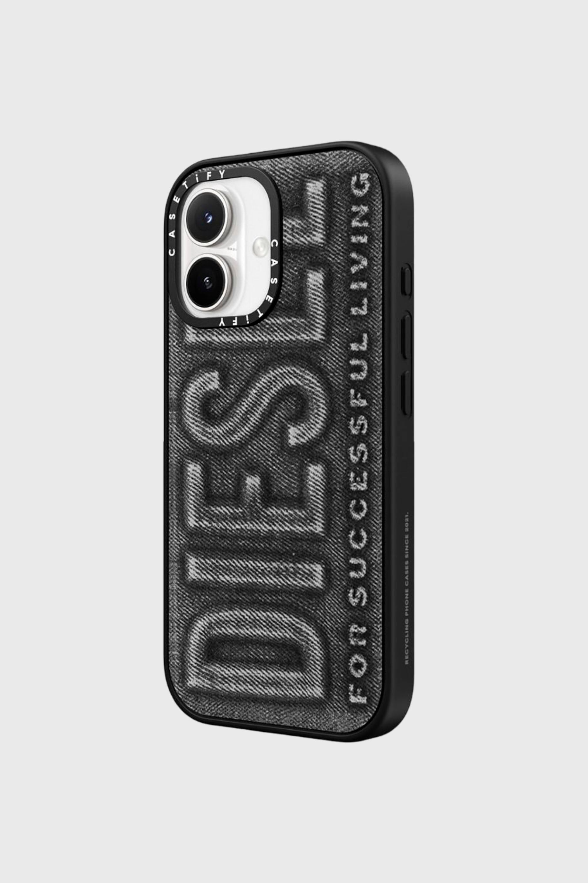 Diesel - 60559 MOULDED CASE, Custodia Biscotto impact per iPhone 17 Unisex in Nero - 2