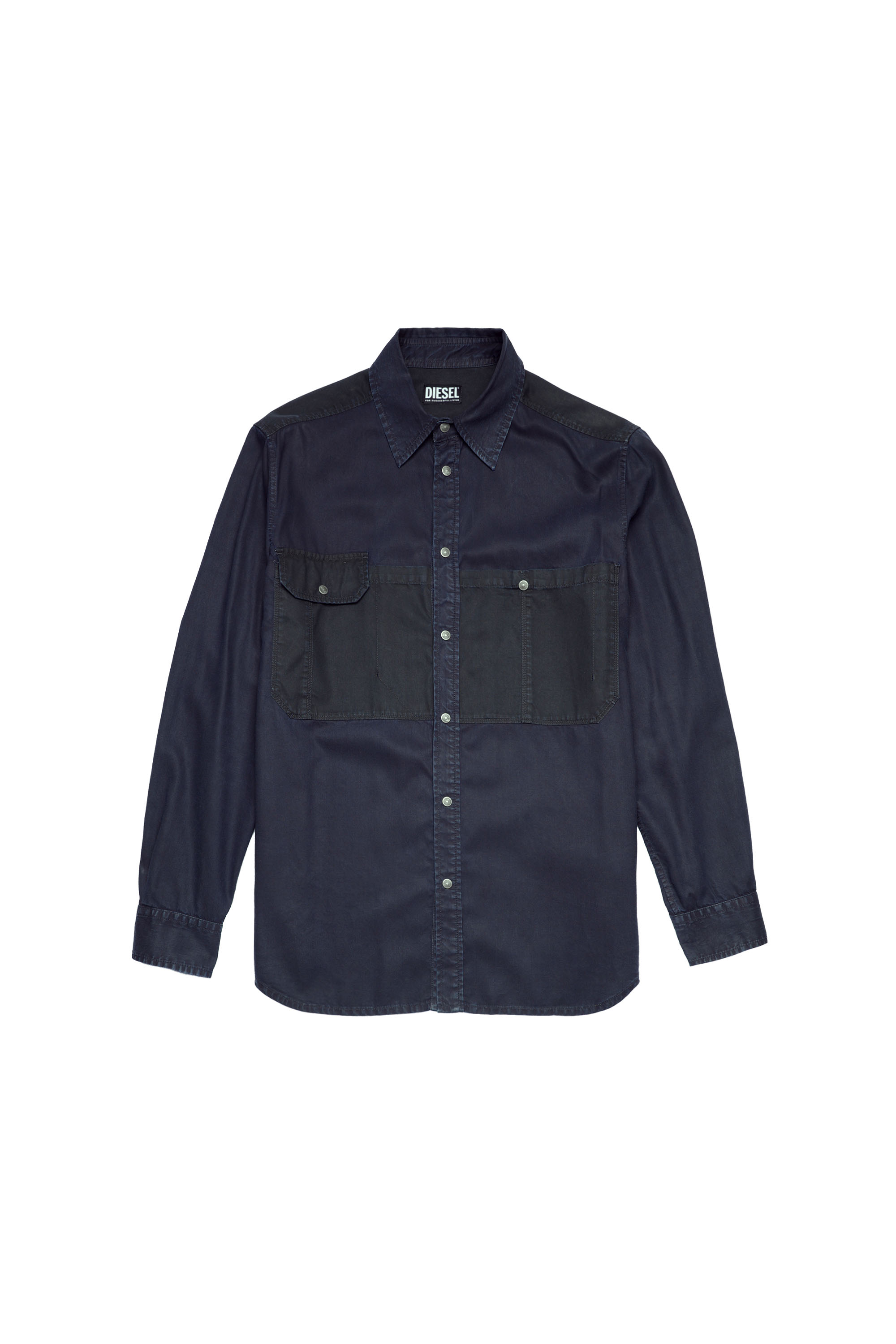 D-MILLY-SP1, Blu Scuro - Camicie in Denim