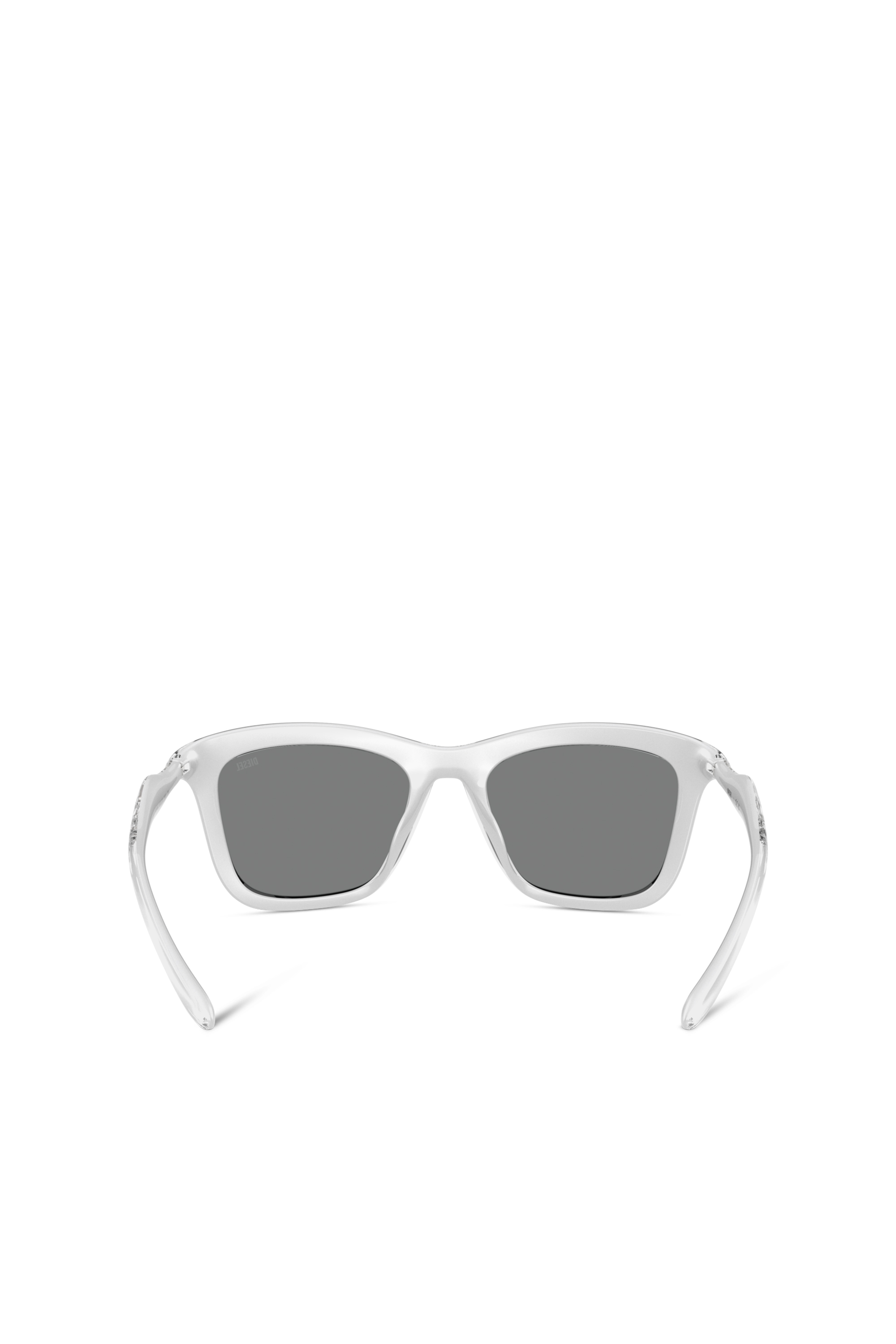 Diesel - 0DL3008U, Occhiali da sole quadrati Unisex in Grigio - 4