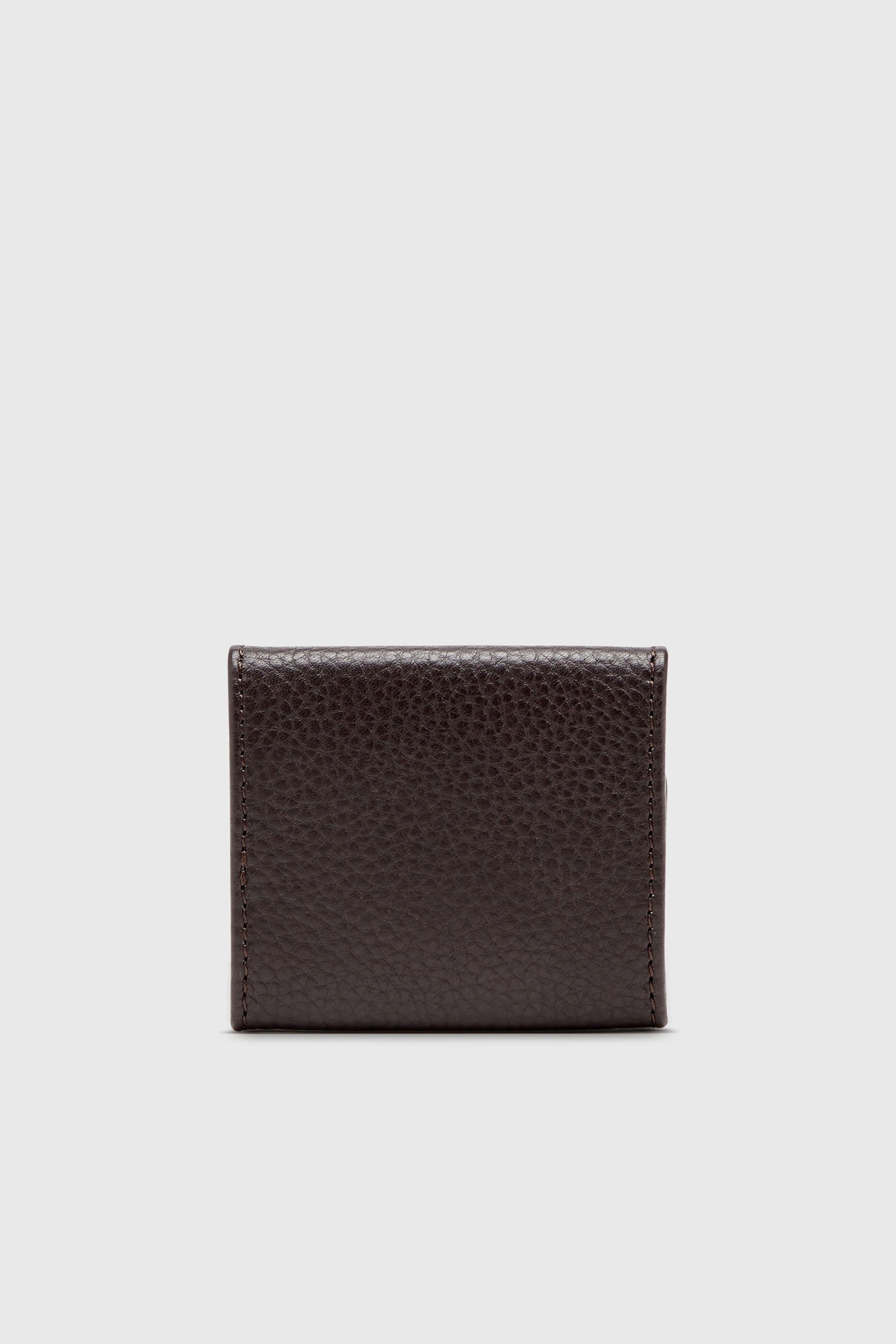 Diesel - HISSU EVO COIN CASE, Portamonete in pelle granata Uomo in Marrone - 2