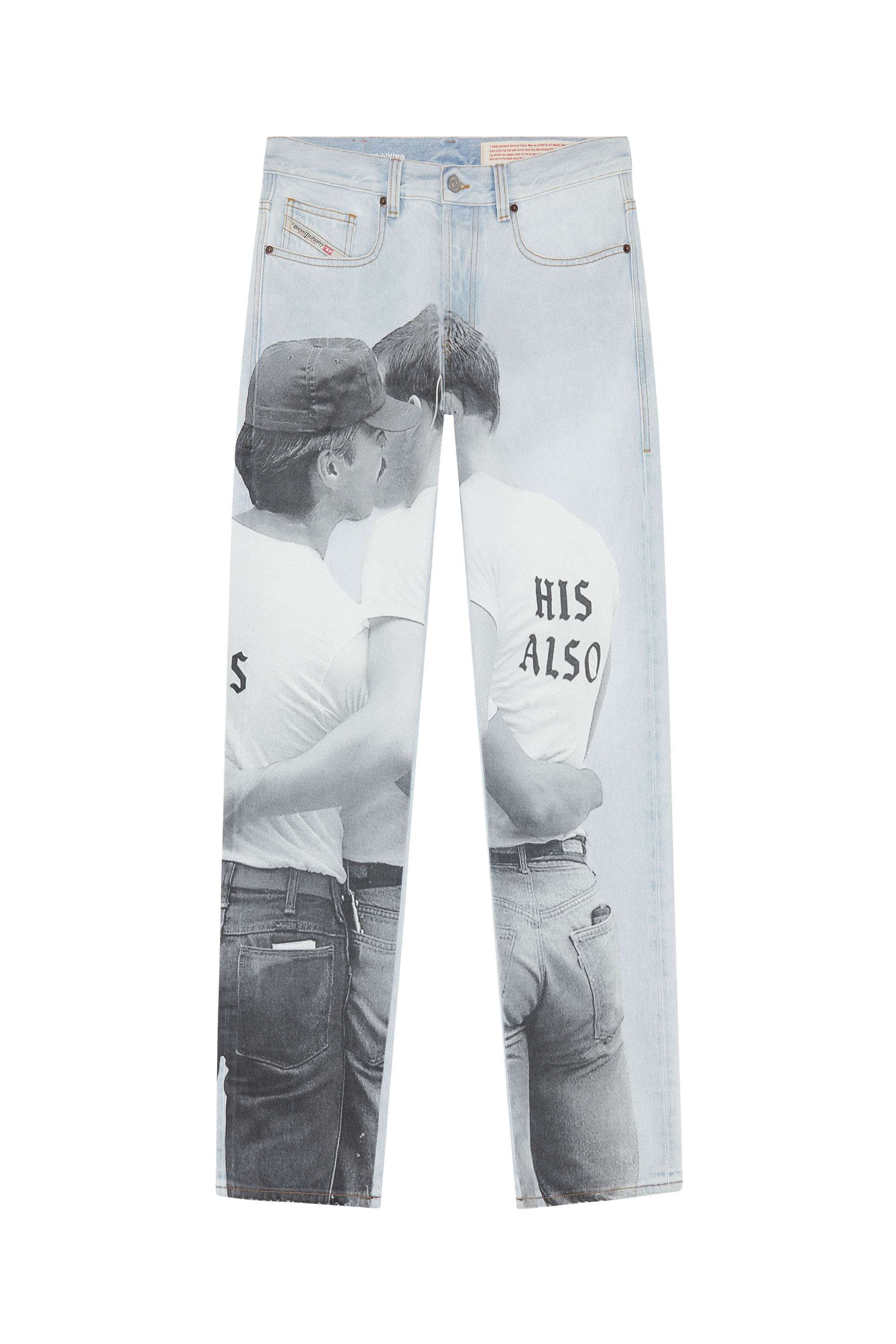 Diesel - Straight Jeans 2010 D-Macs 007U4, Blu Chiaro - Image 3