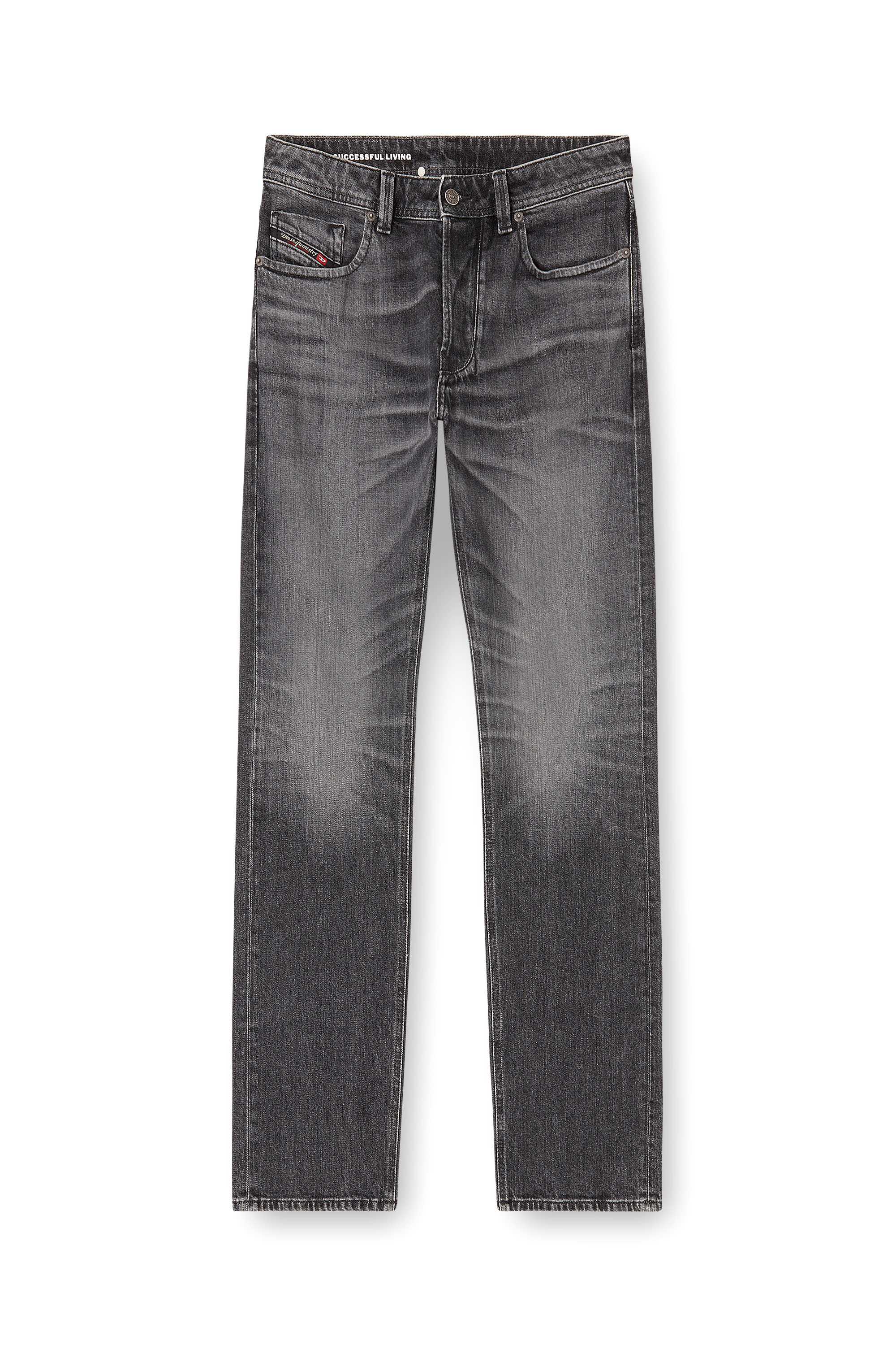 Diesel - Regular Jeans 1985 Larkee 09N49 Uomo, Grigio - Image 3
