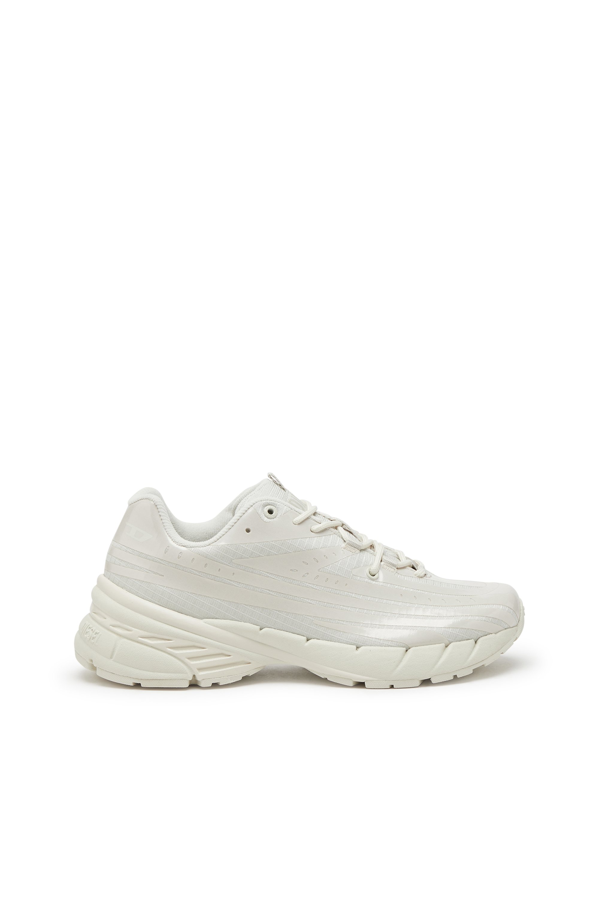 Diesel - D-AIRSPEED LOW W, D-Airspeed Low-Sneaker monocromatica con coating perlato Donna in Bianco - 1