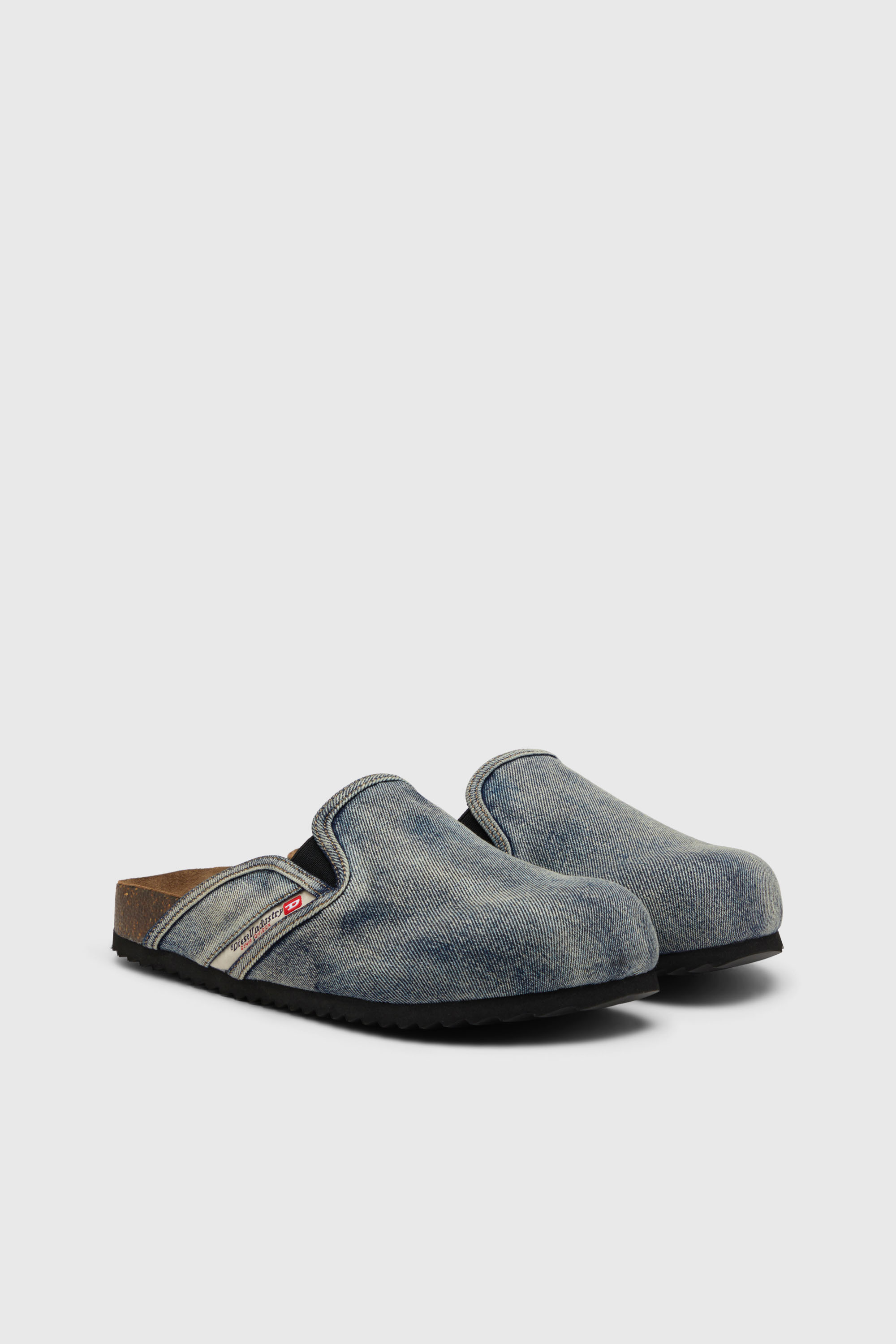 Diesel - D-WOODSTOCK SLIP-ON, D-Woodstock-Mule in denim Uomo in Blu - 2