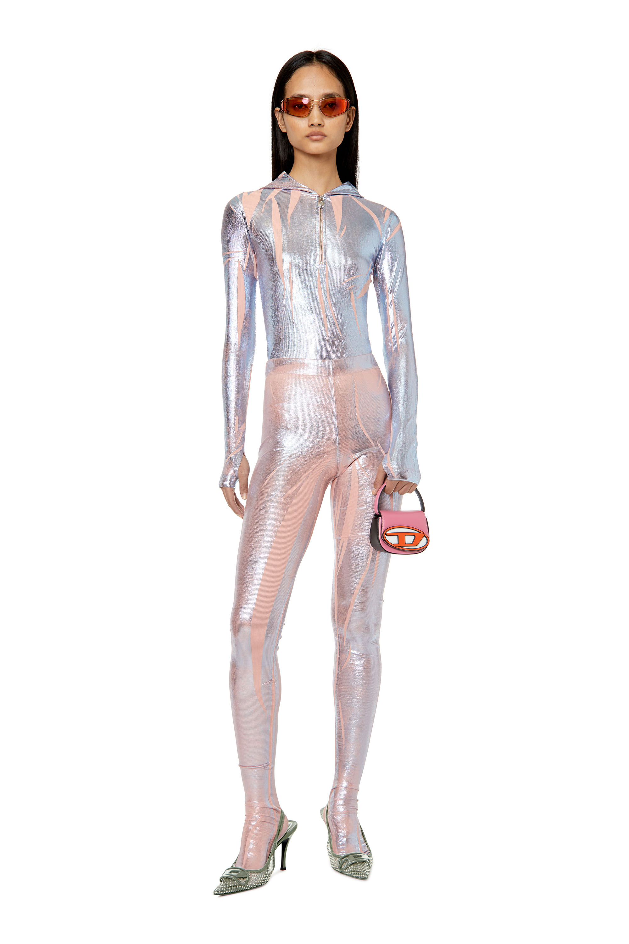 Diesel - T-CLED-HOOD, Argento - Image 2
