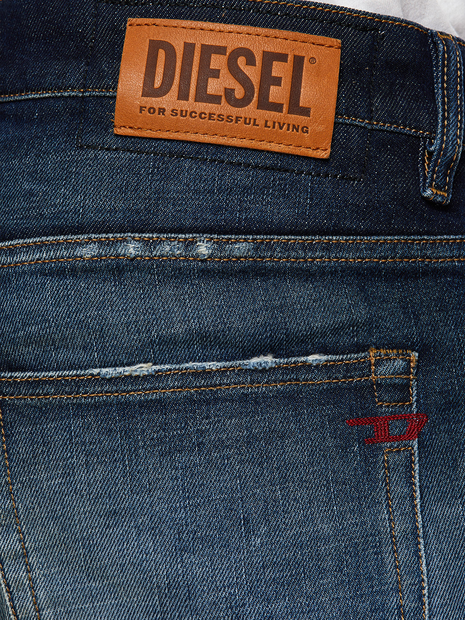 Diesel - D-Vider 0092I Tapered Jeans,  - Image 4